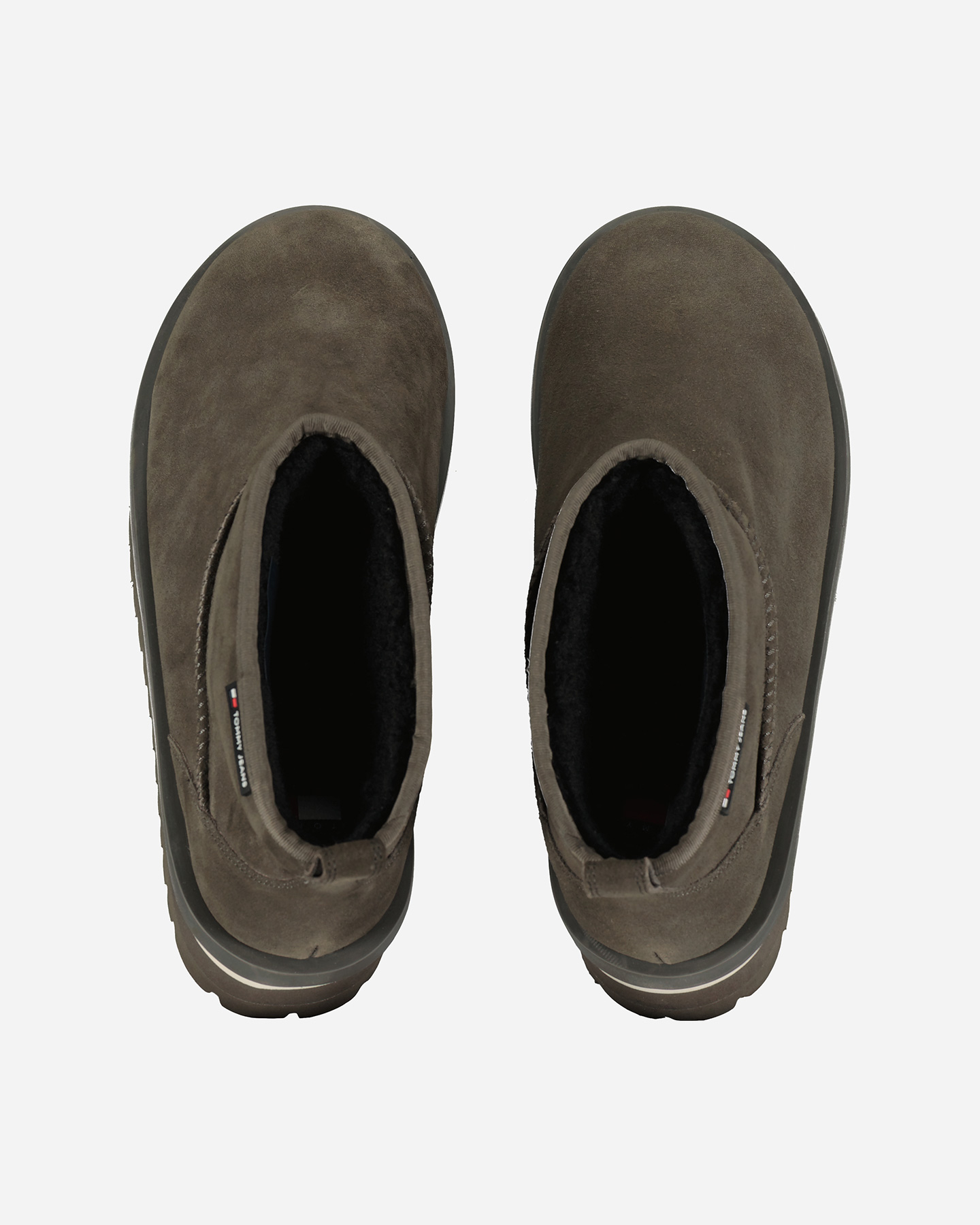 Scarponcino TOMMY HILFIGER SUEDE FLATFORM BOOT W - Grigio - 3 | Cisalfa Sport