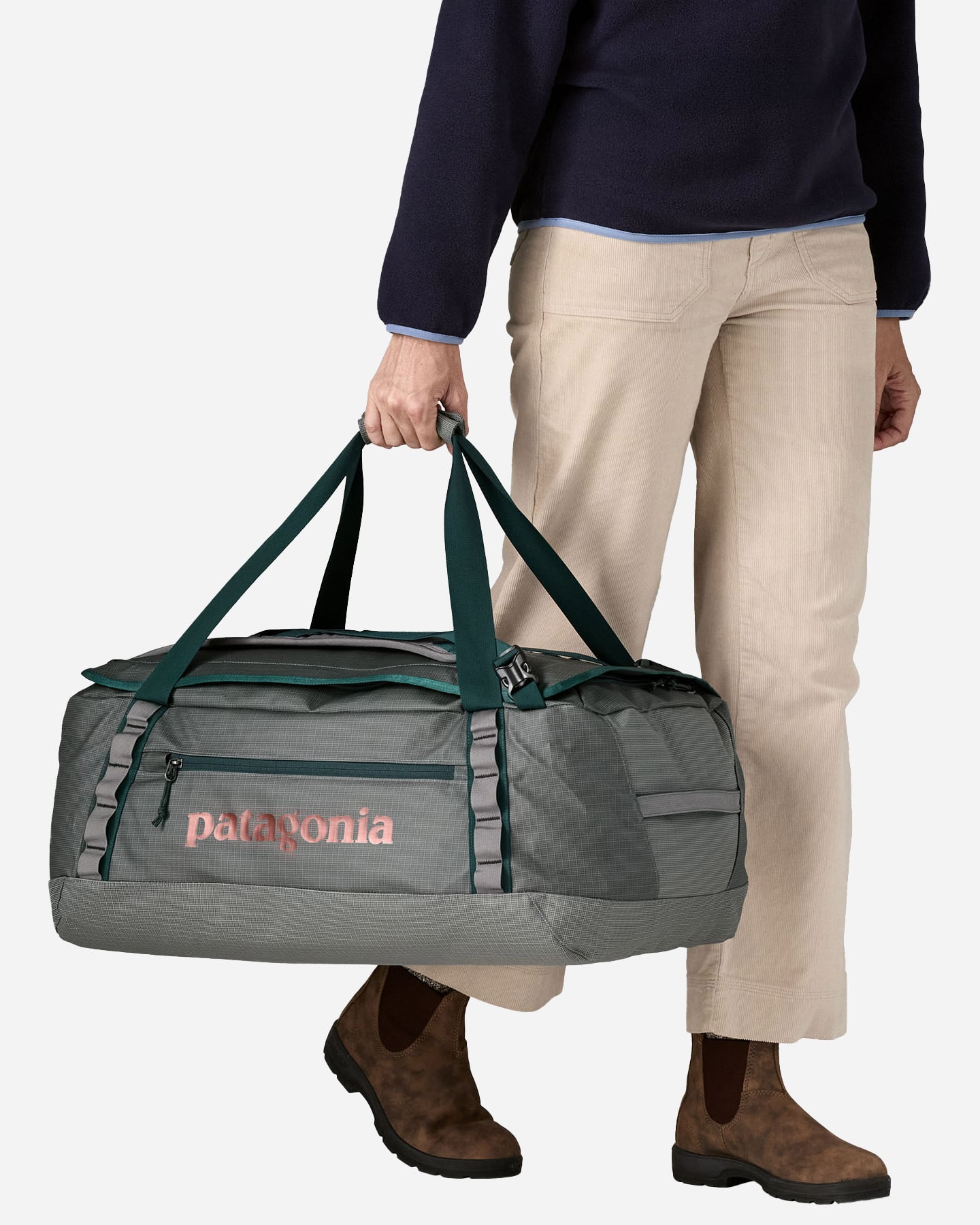 Borsa viaggio PATAGONIA BLACK HOLE DUFFEL 55L  - Grigio - 3 | Cisalfa Sport