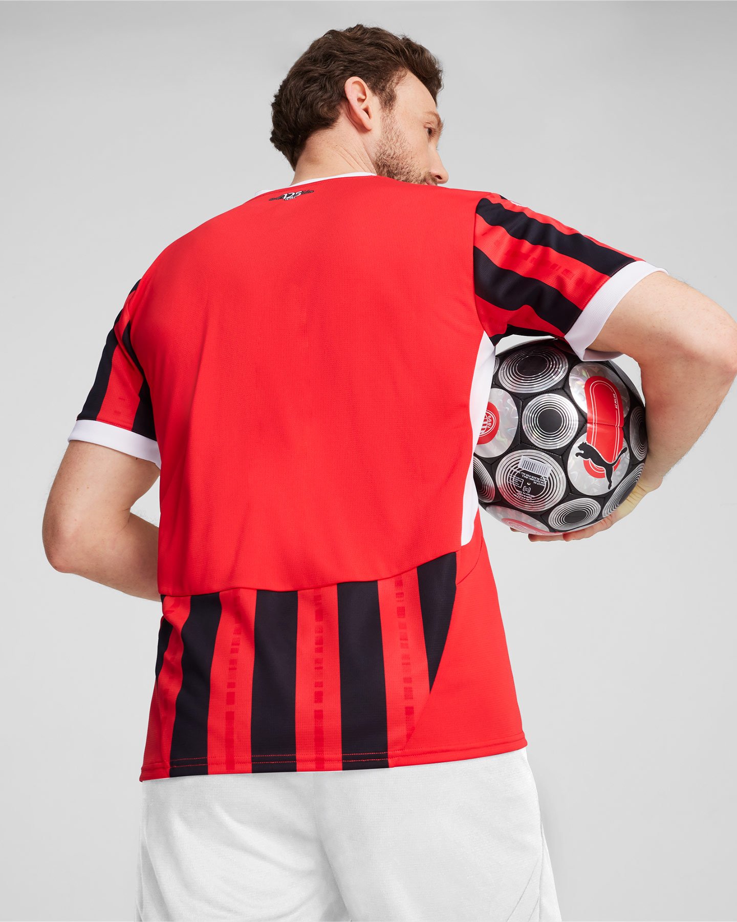 Maglia calcio ufficiale PUMA MILAN HOME REPLICA 24-25 M - Color mix - 3 | Cisalfa Sport