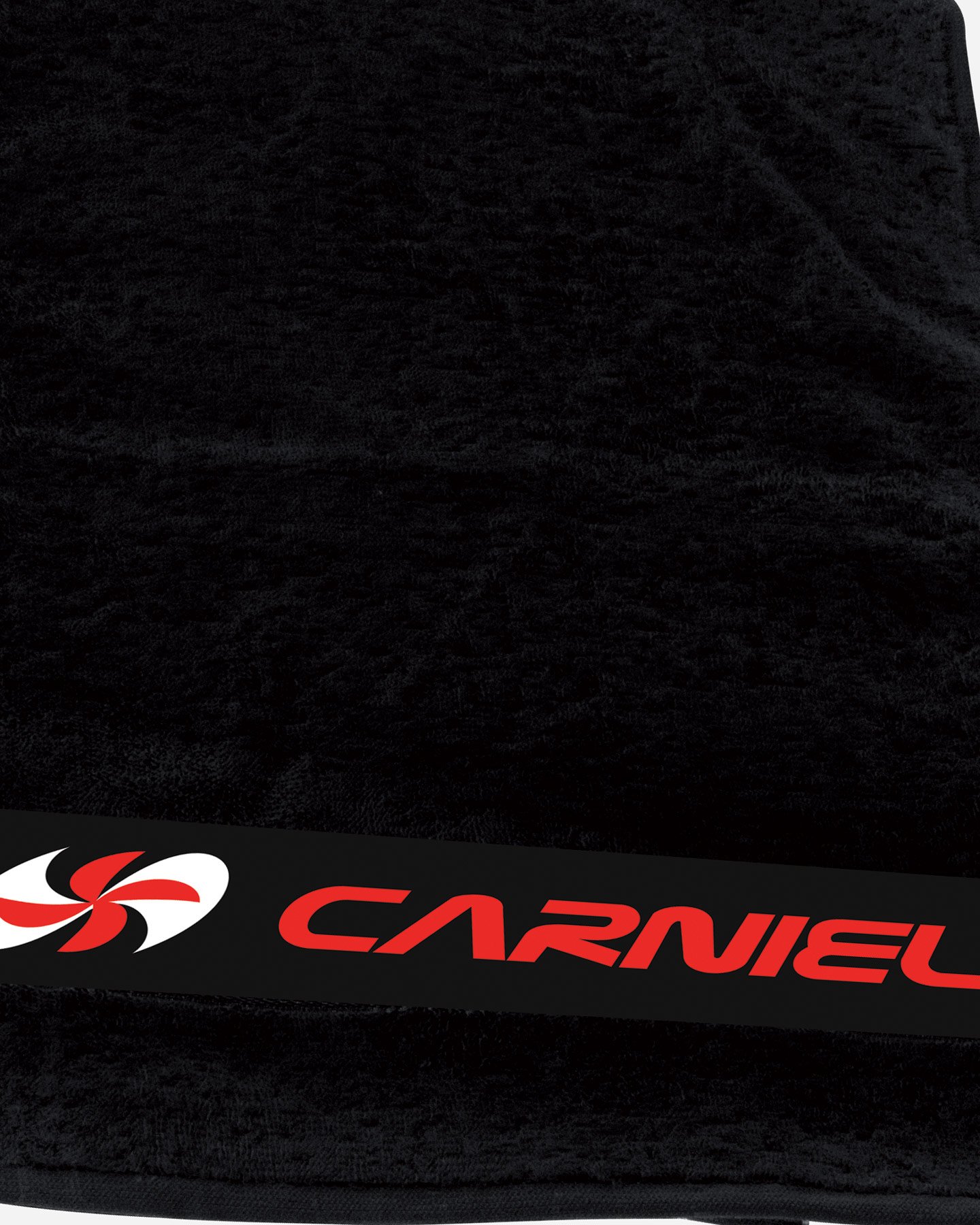 Accessorio palestra CARNIELLI TELO IN SPUGNA 40X100 - Nero - 1 | Cisalfa Sport