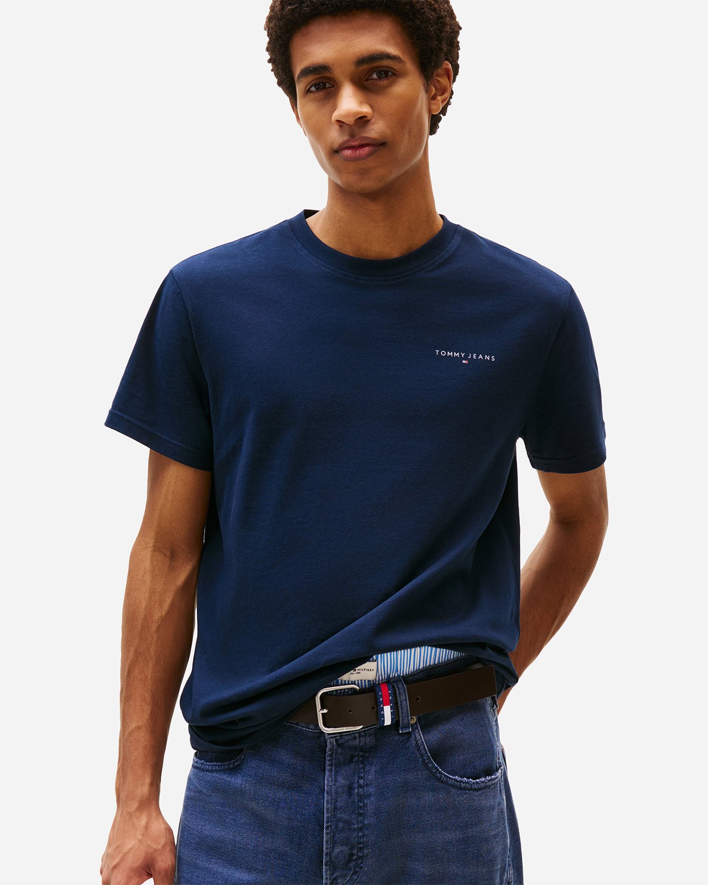 T-shirt TOMMY HILFIGER SMALL M - Blu - 2 | Cisalfa Sport