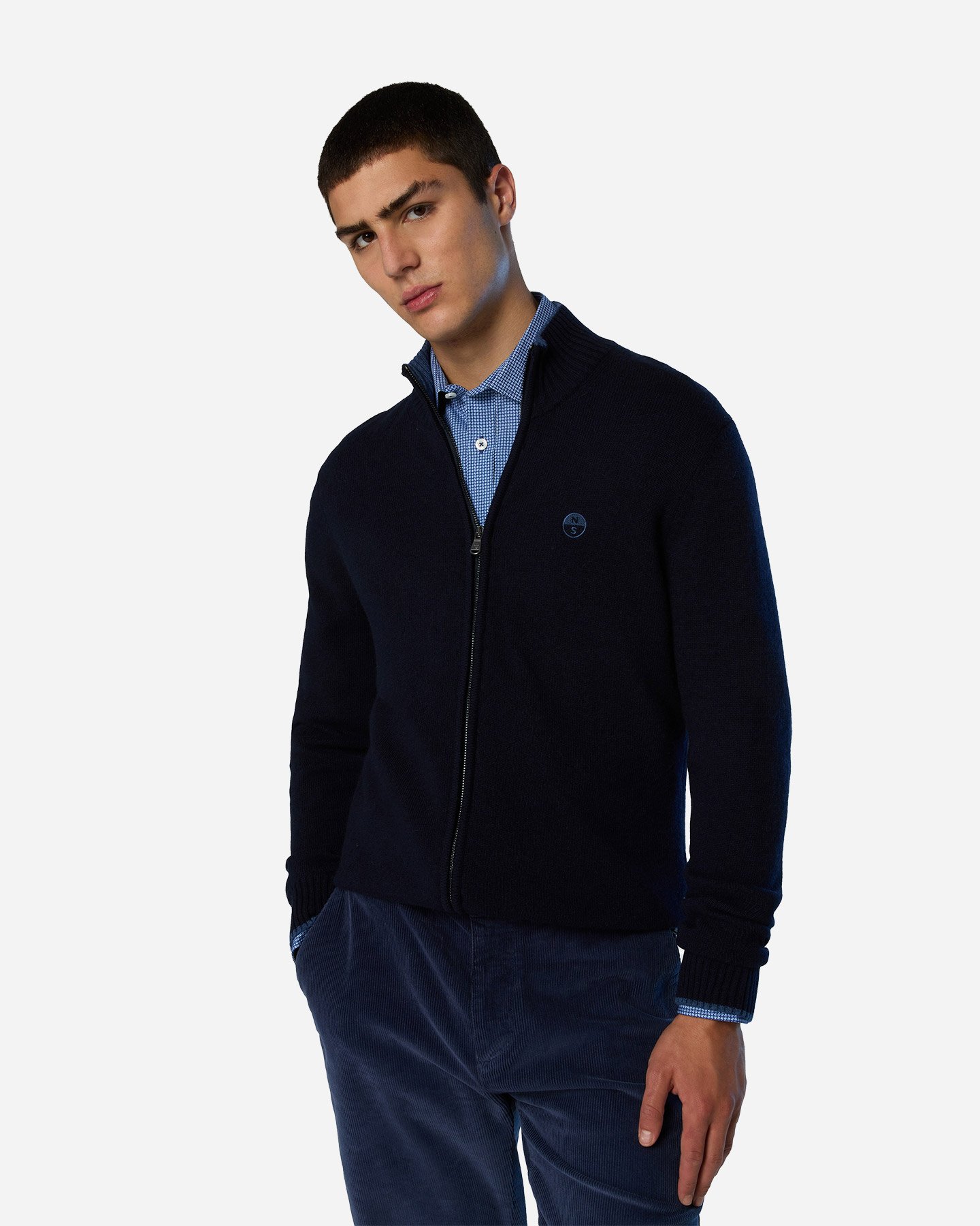 Cardigan NORTH SAILS CLASSIC M - Blu - 4 | Cisalfa Sport