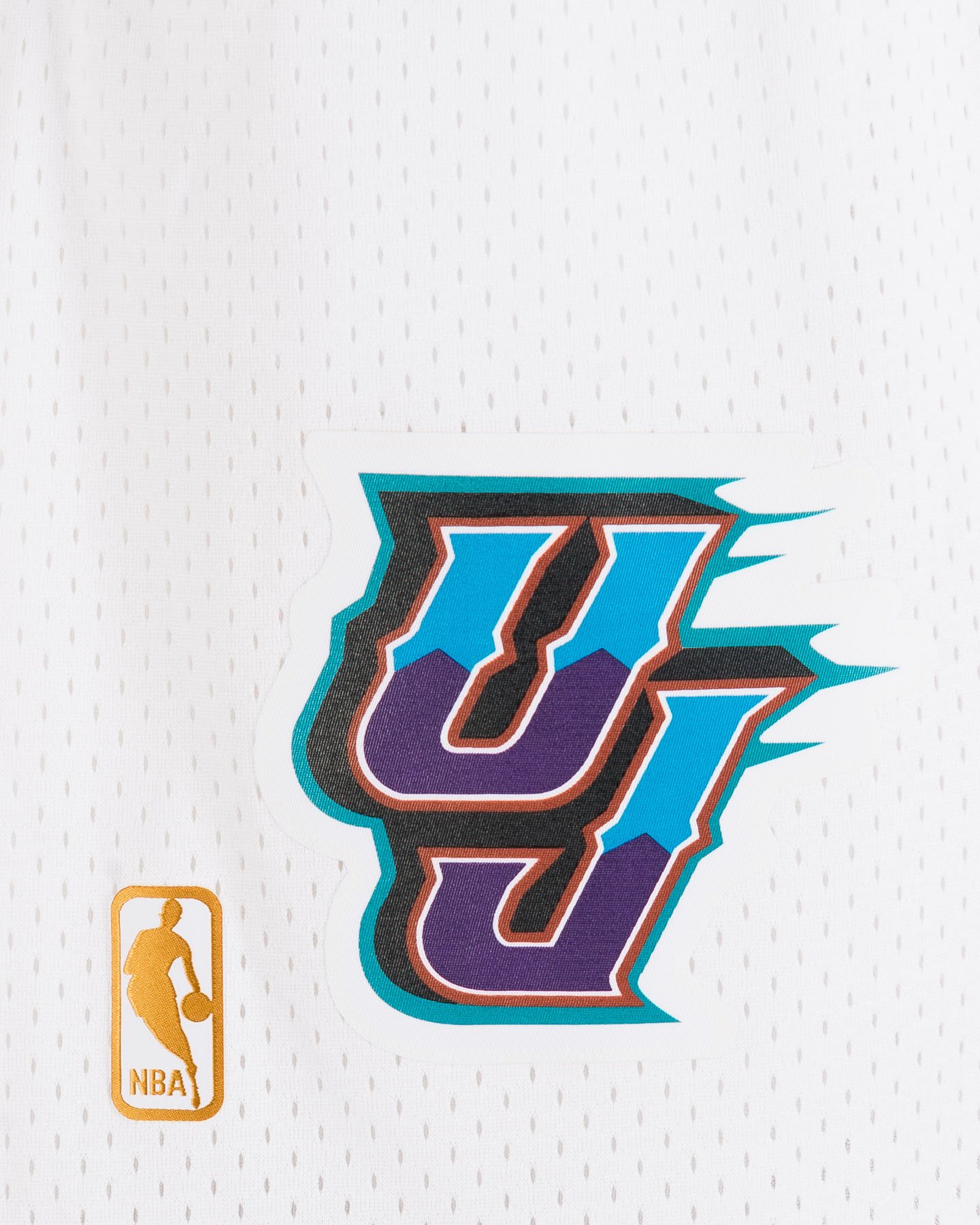 Pantaloncini basket MITCHELL&NESS NBA UTAH JAZZ '96 ASSOCIATION M - Bianco - 2 | Cisalfa Sport