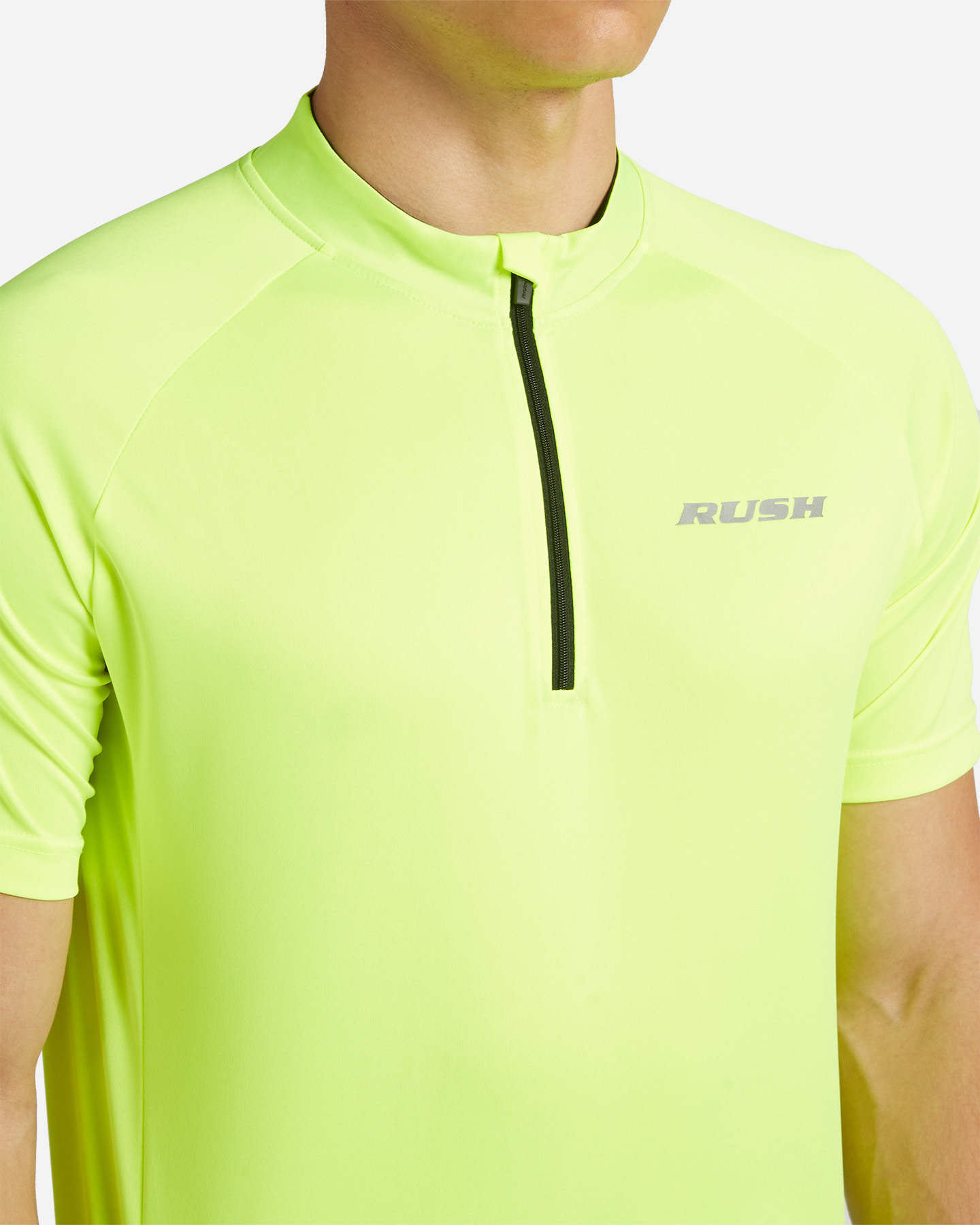 Maglia ciclismo RUSH CLASSIC TECH M - Giallo - 4 | Cisalfa Sport