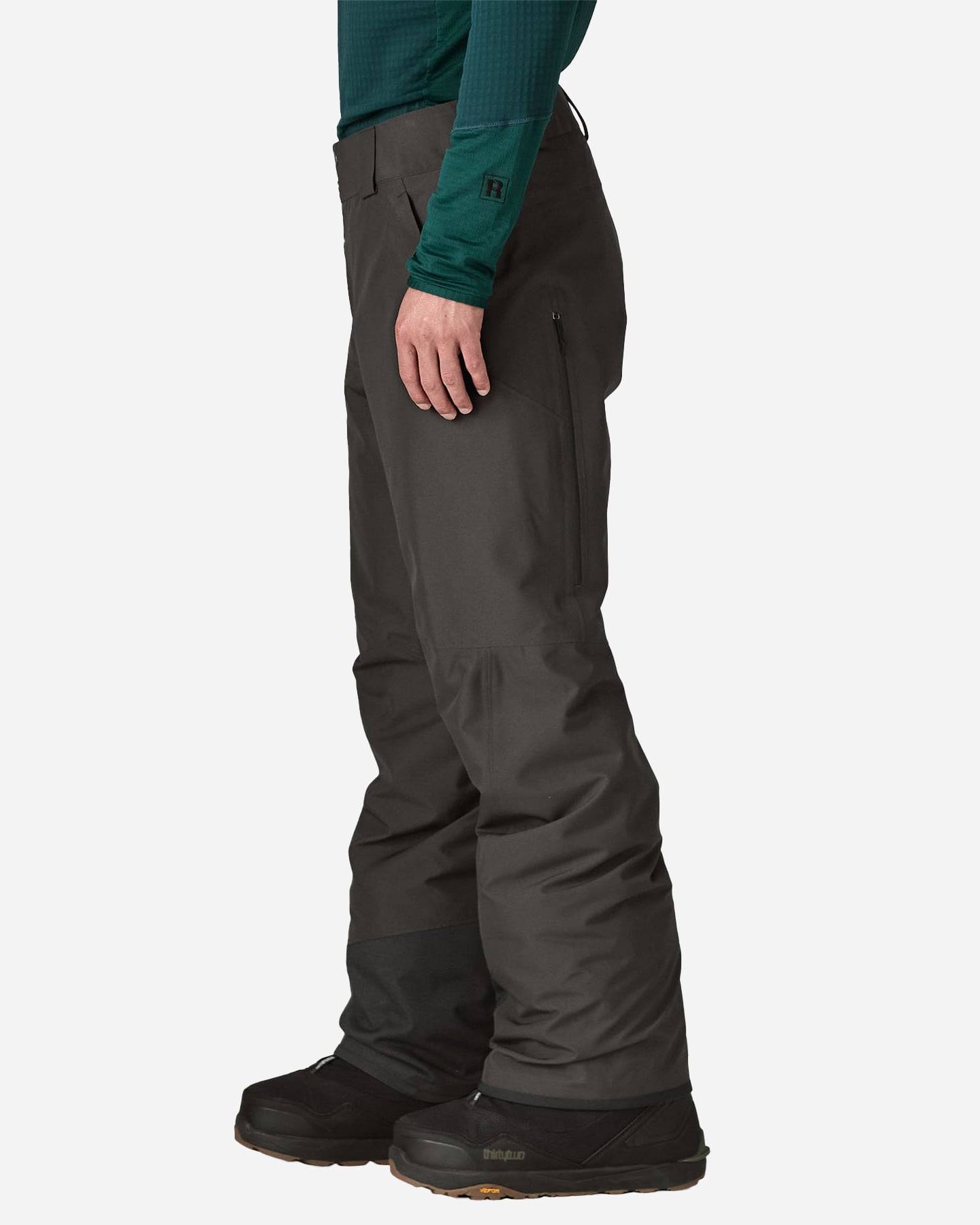 Pantalone sci PATAGONIA INSULATED POWDER TOWN M - Nero - 2 | Cisalfa Sport
