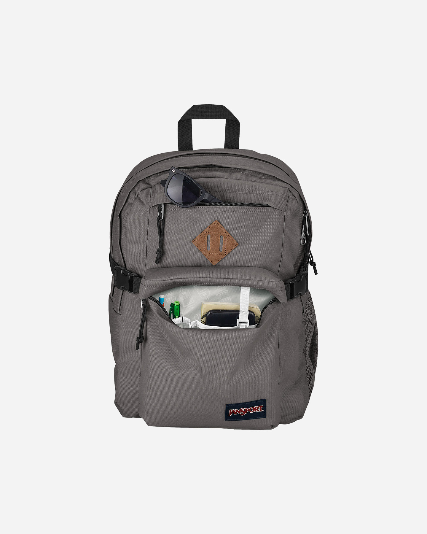 Zaino JANSPORT MAIN CAMPUS  - Grigio - 2 | Cisalfa Sport