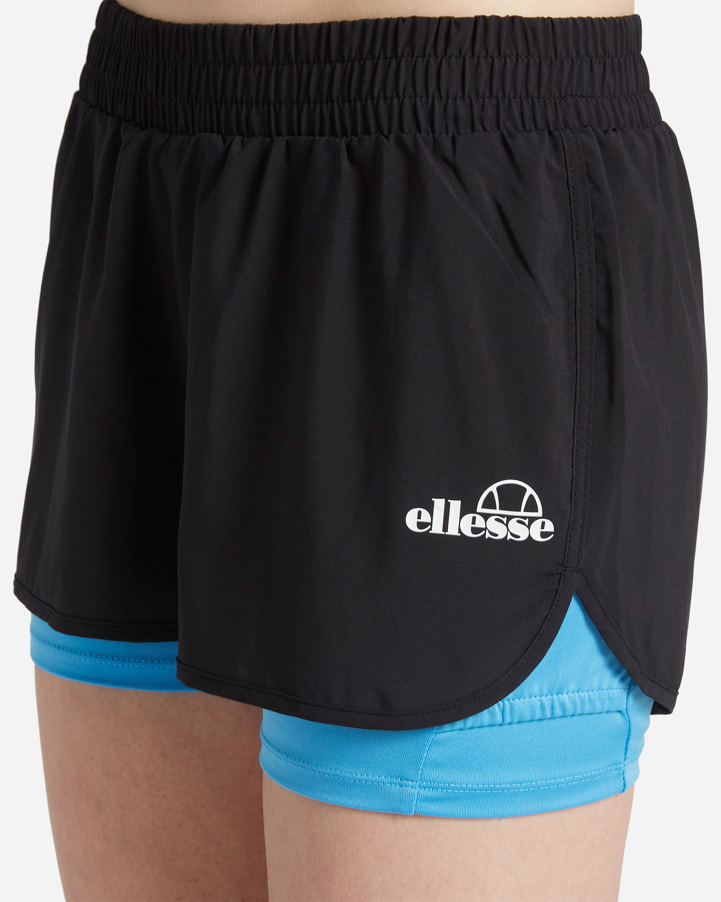 Pantaloncini tennis ELLESSE ESSENTIAL W - Nero - 3 | Cisalfa Sport