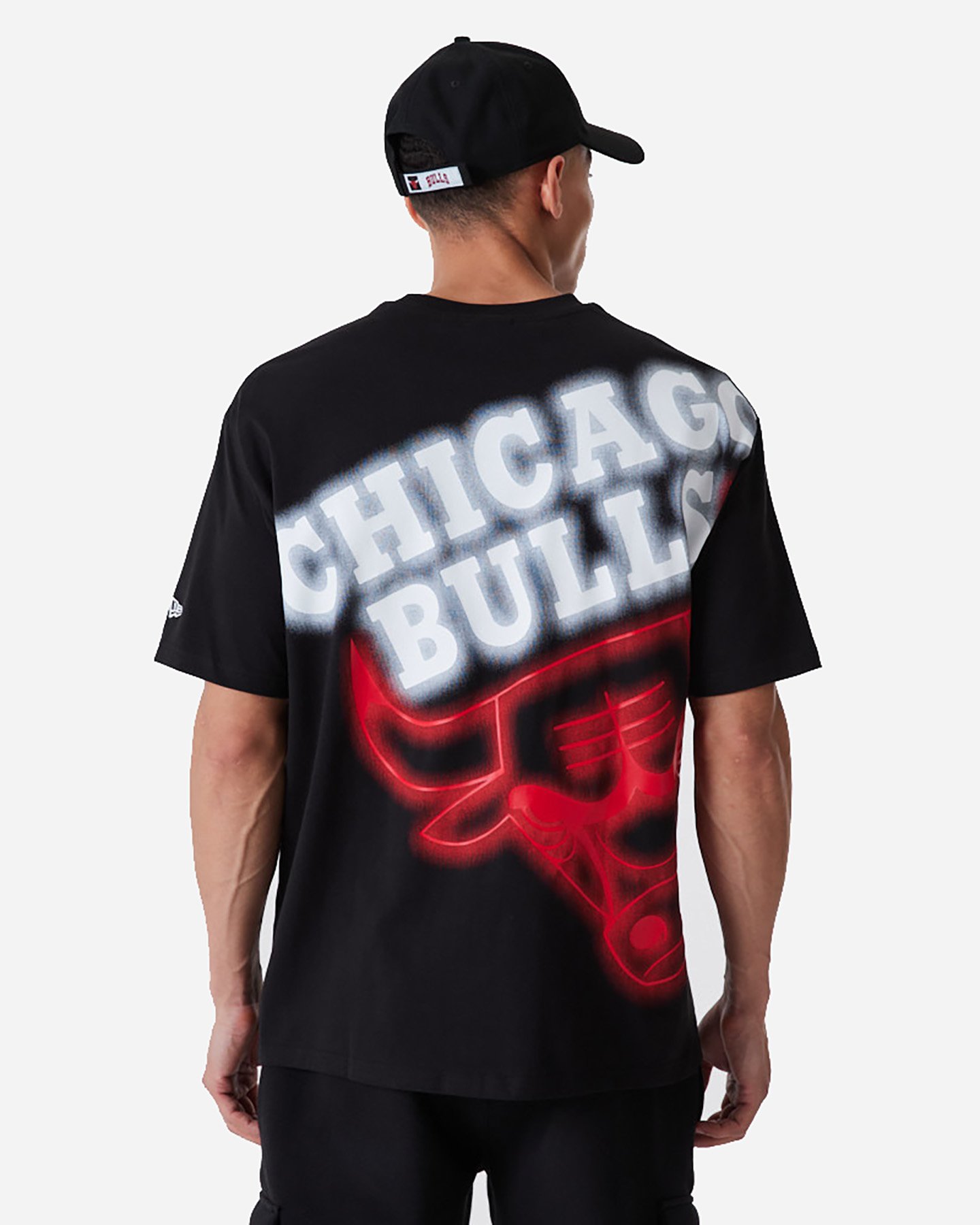 T-shirt NEW ERA NEON CHICAGO BULLS M - Nero - 0 | Cisalfa Sport