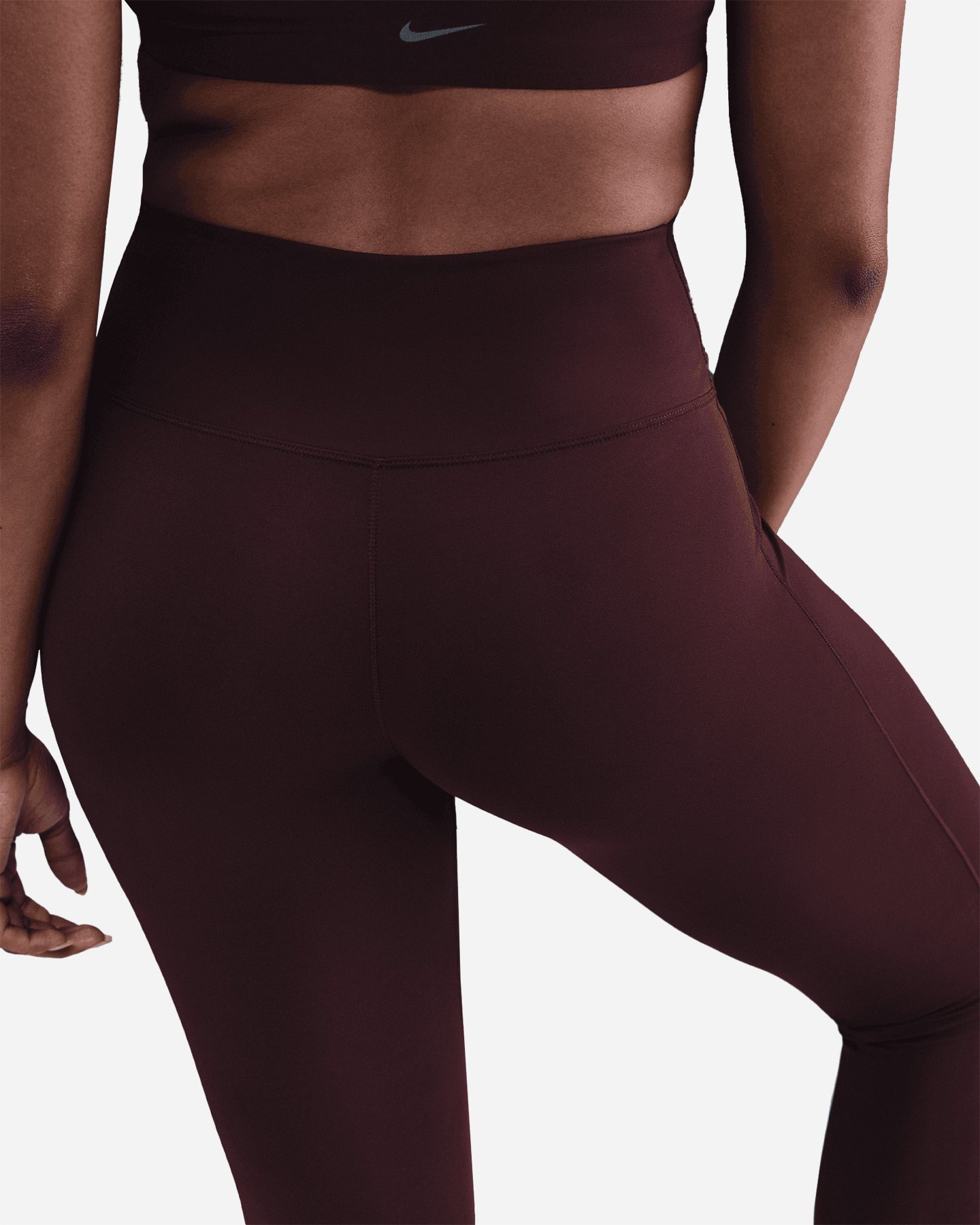 Leggings NIKE DRI FIT ONE USEAM W - Rosso - 5 | Cisalfa Sport