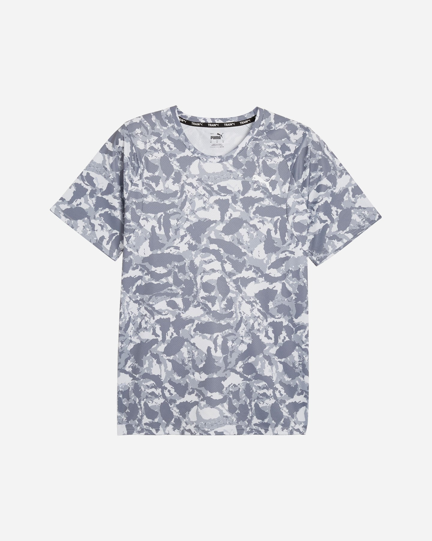 T-shirt training PUMA FIT ULTRABREATHE CAMU M - Grigio - 0 | Cisalfa Sport