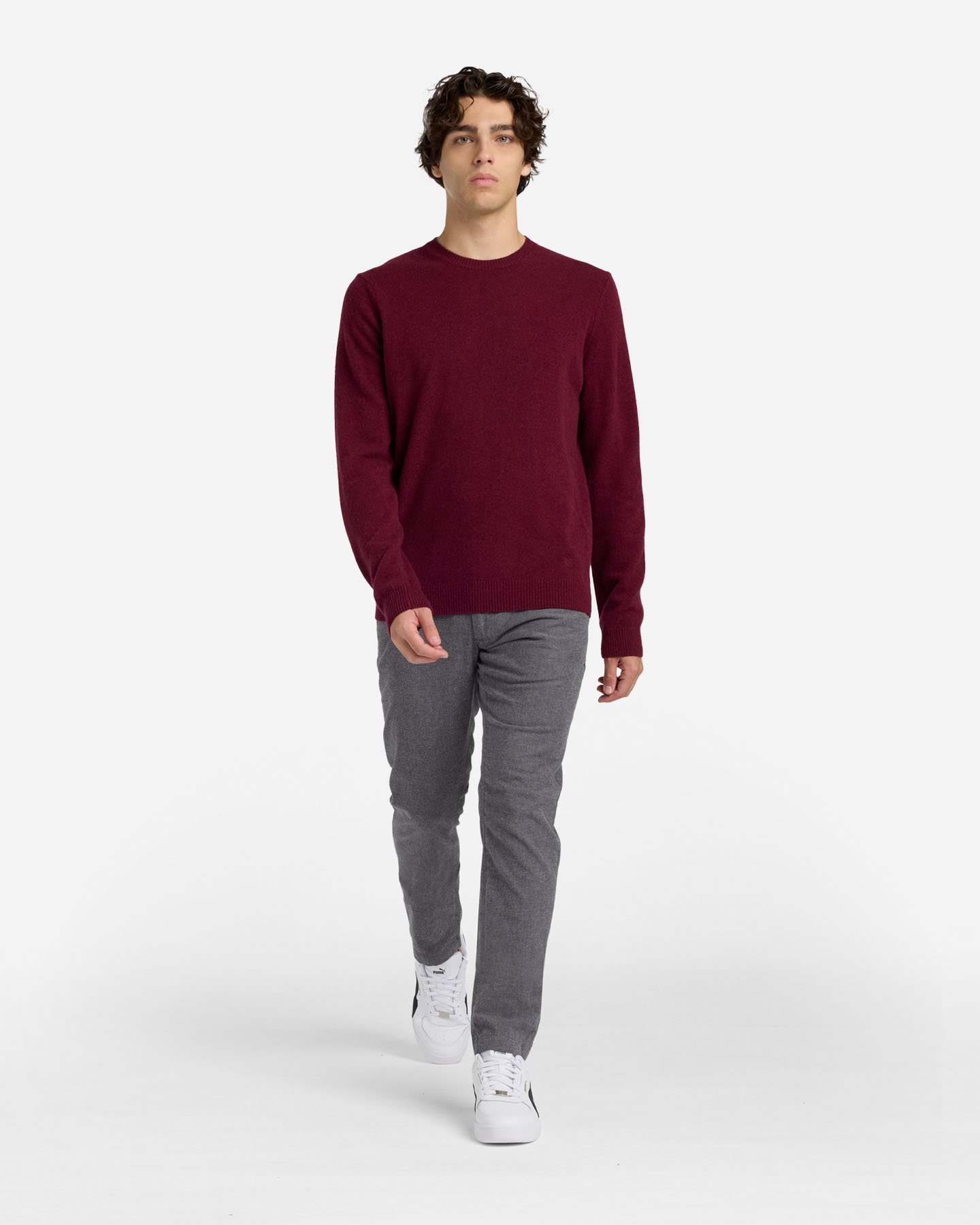 Maglione BEST COMPANY LAMBSWOOL M - Rosso - 2 | Cisalfa Sport