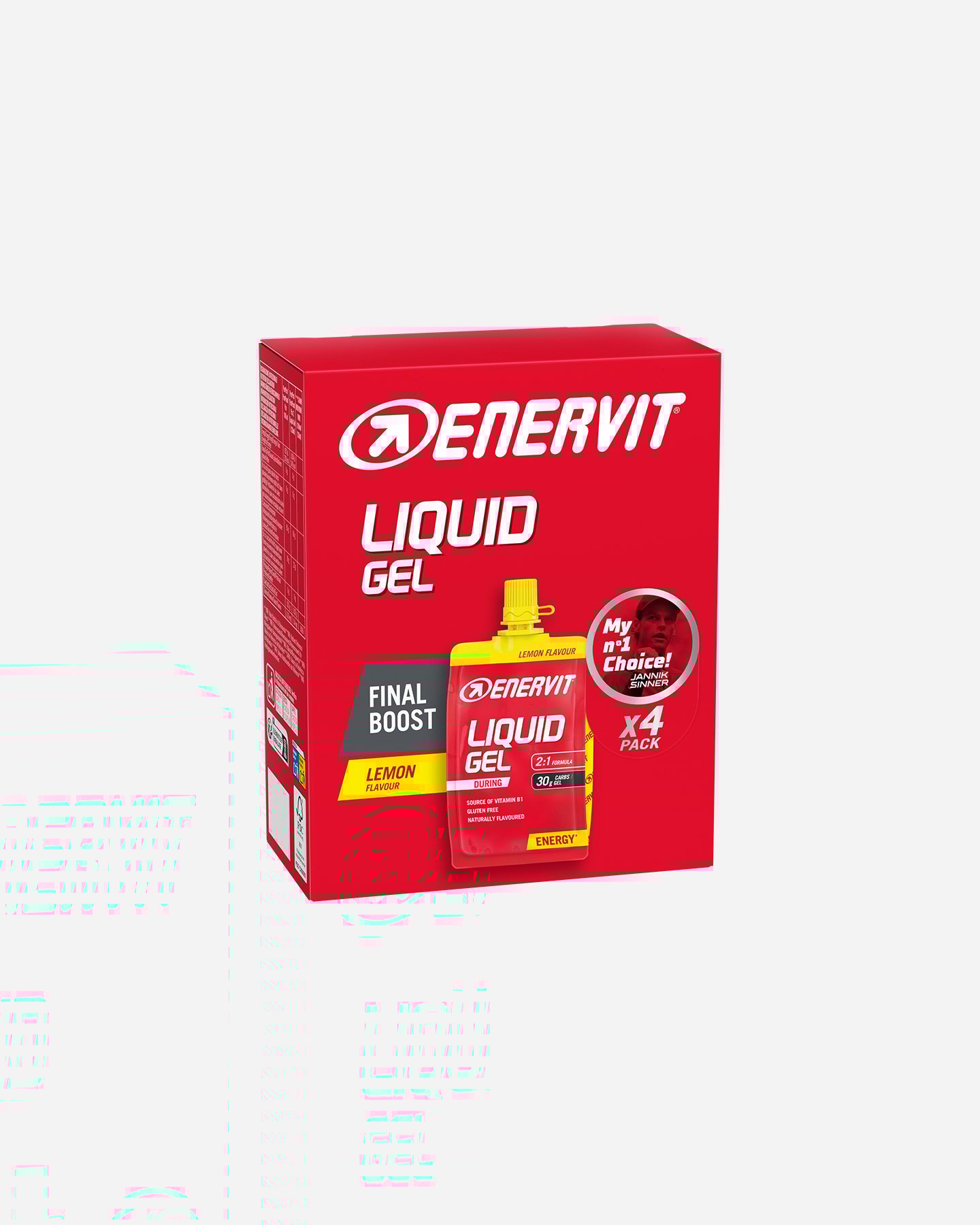 Energetico ENERVIT LIQUID GEL LIMONE 4 PACK 60 ML  - Color mix - 0 | Cisalfa Sport