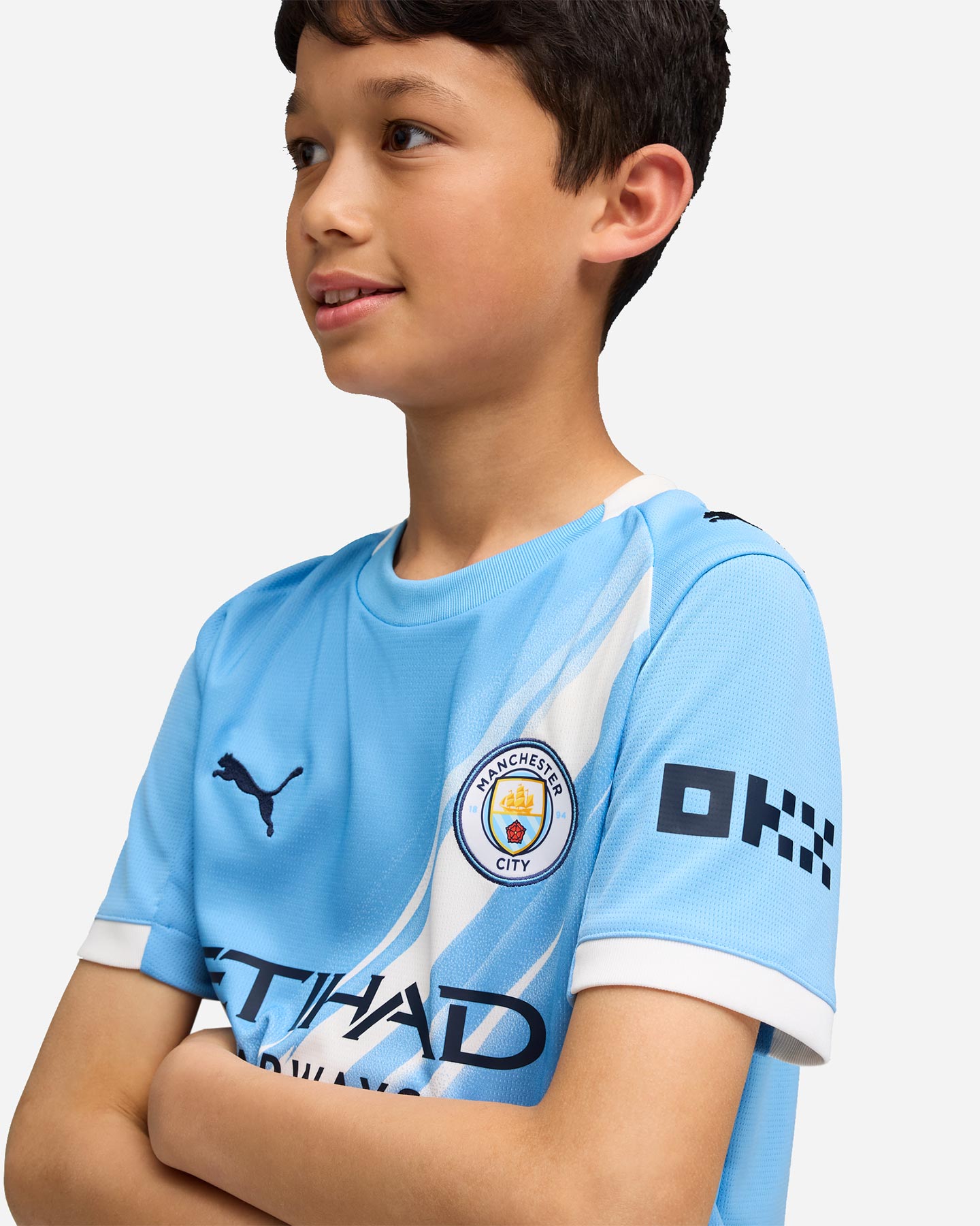 Maglia calcio ufficiale PUMA MANCHSTER CITY HOME 25-26 JR - Color mix - 3 | Cisalfa Sport