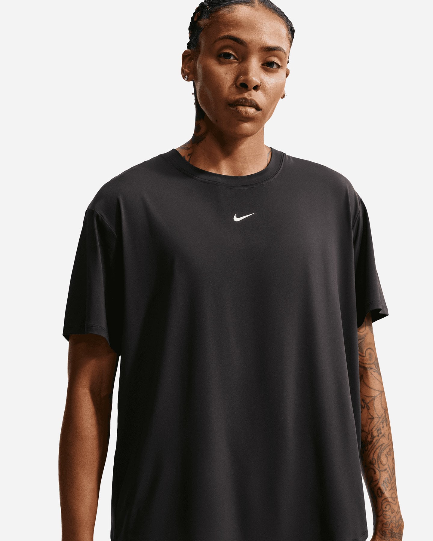 T-shirt training NIKE DRI FIT ONE W - Nero - 3 | Cisalfa Sport