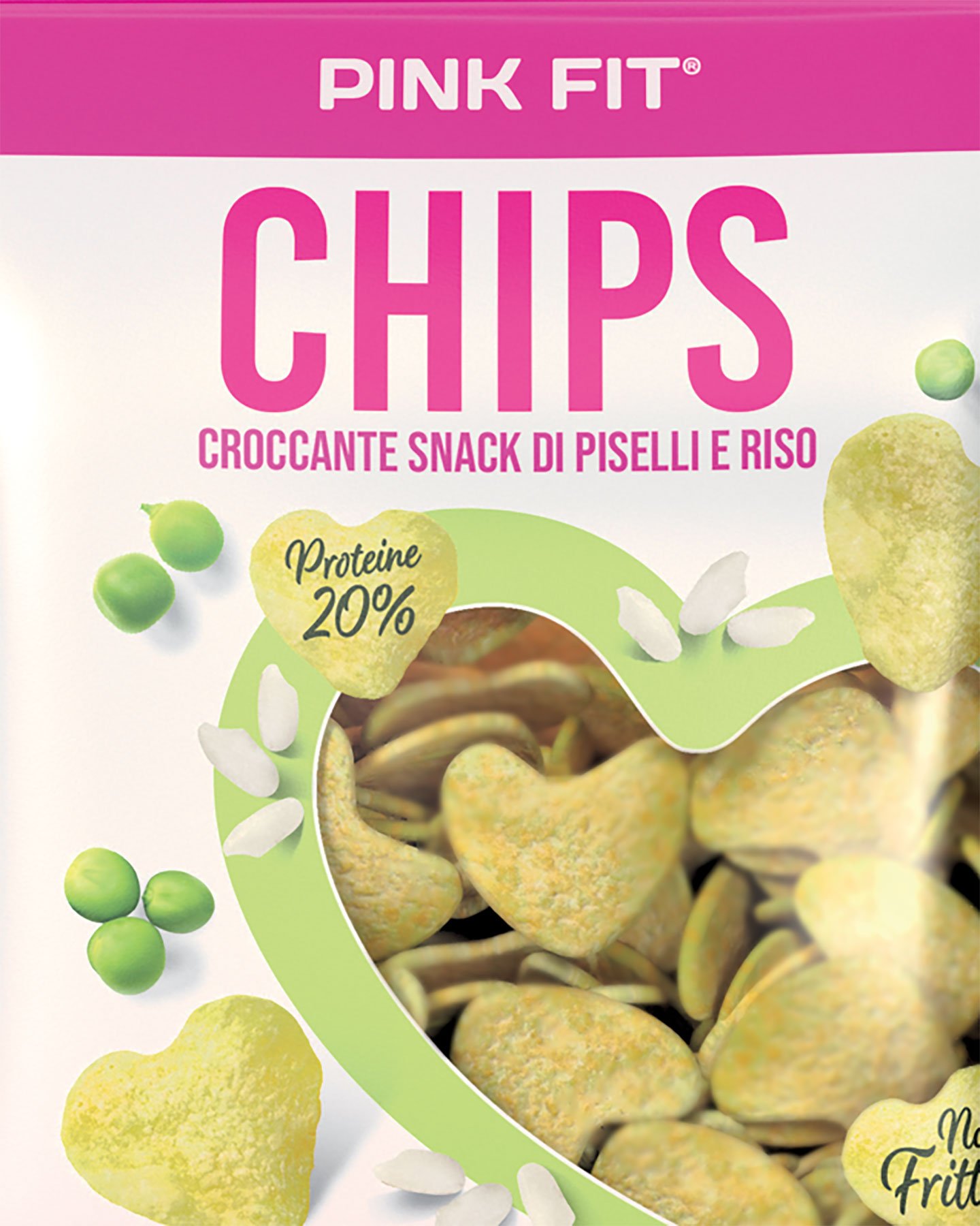 Energetico PROACTION CHIPS PISELLI E RISO 25 G  - Color mix - 1 | Cisalfa Sport