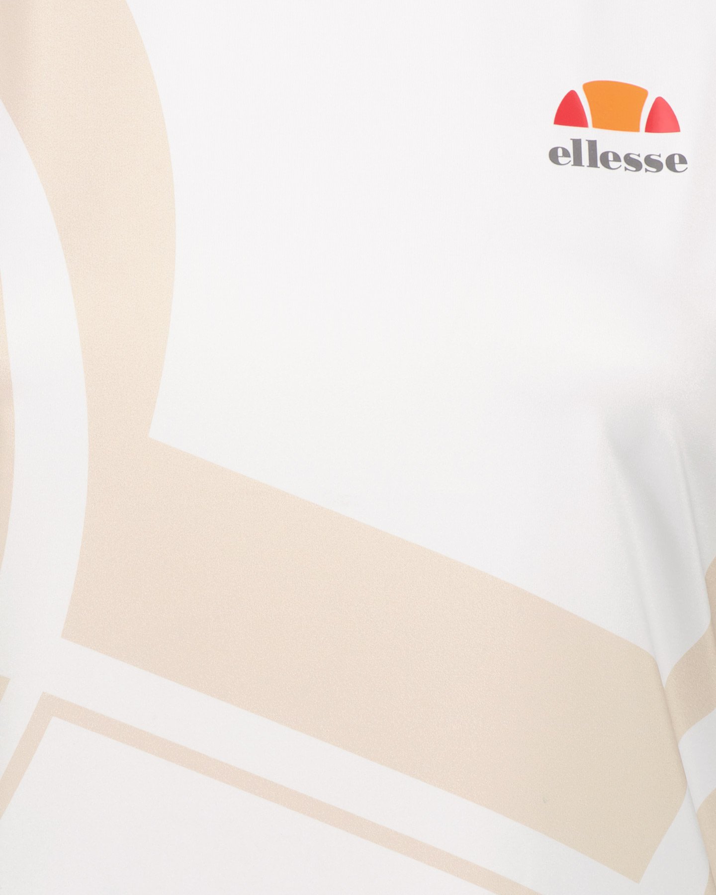 T-shirt tennis ELLESSE CHAIN LOGO W - Bianco - 2 | Cisalfa Sport