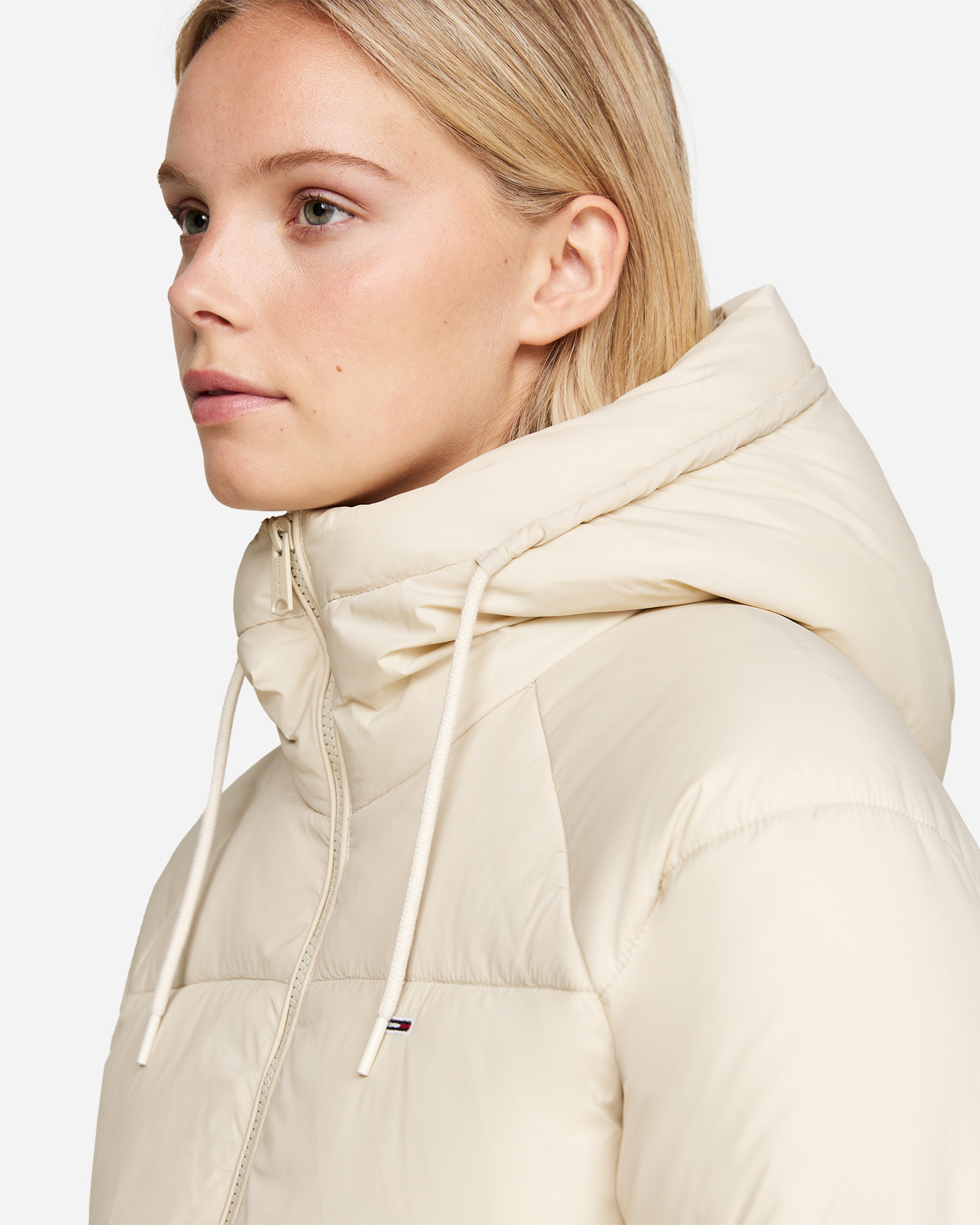 Giubbotto TOMMY HILFIGER VAIL PUFFER W - Beige - 4 | Cisalfa Sport