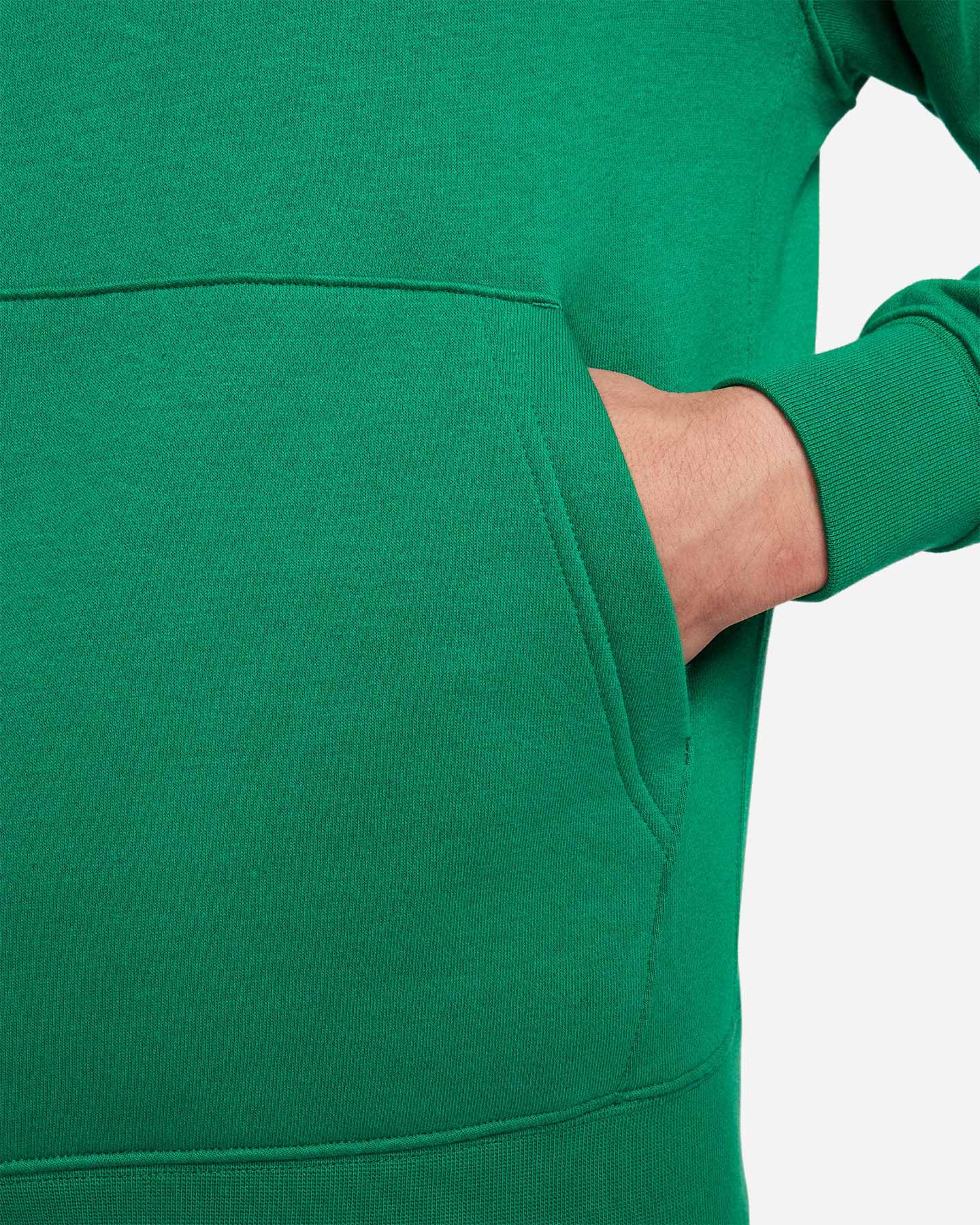 Felpa NIKE CLUB M - Verde - 5 | Cisalfa Sport