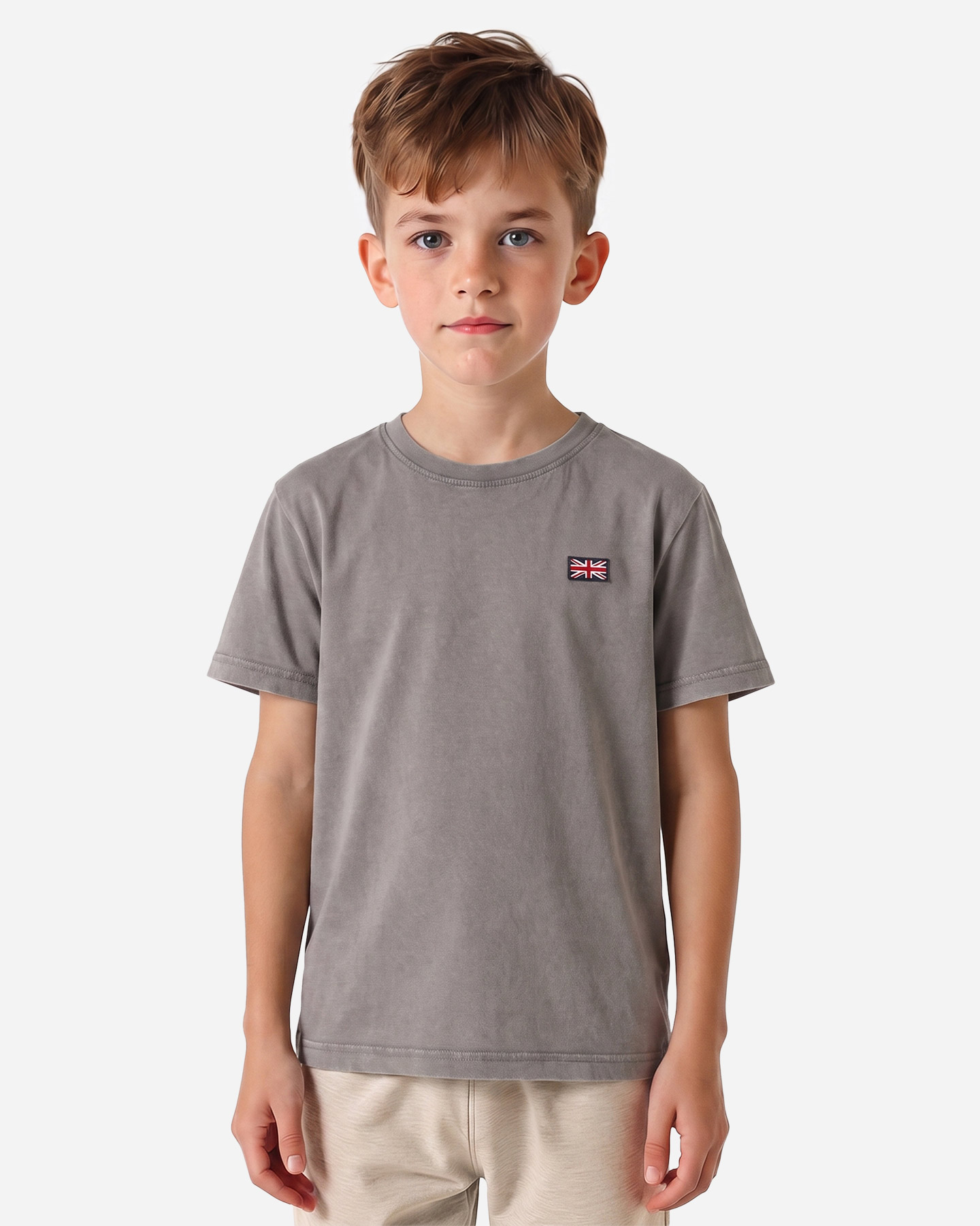 T-shirt ADMIRAL BASIC FLAG JR - Grigio - 2 | Cisalfa Sport