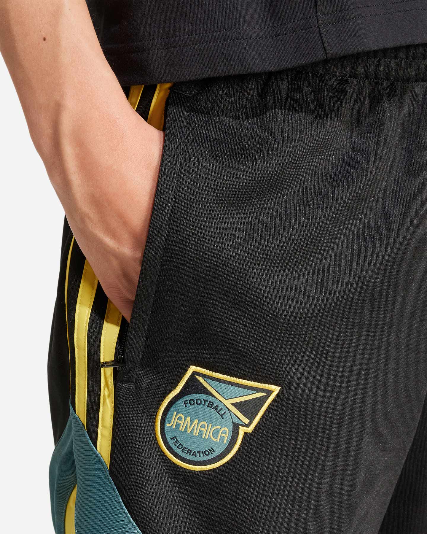 Abbigliamento calcio ufficiale ADIDAS JAMAICA 24-25 OG M - Nero - 4 | Cisalfa Sport