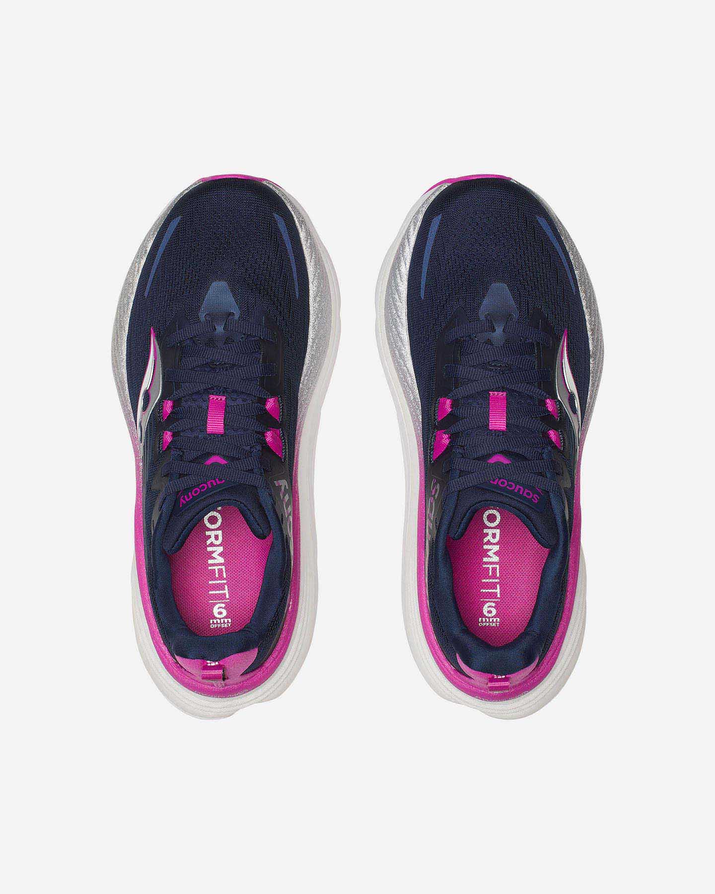 Scarpe running SAUCONY HURRICANE 24 W - Blu Navy - 3 | Cisalfa Sport