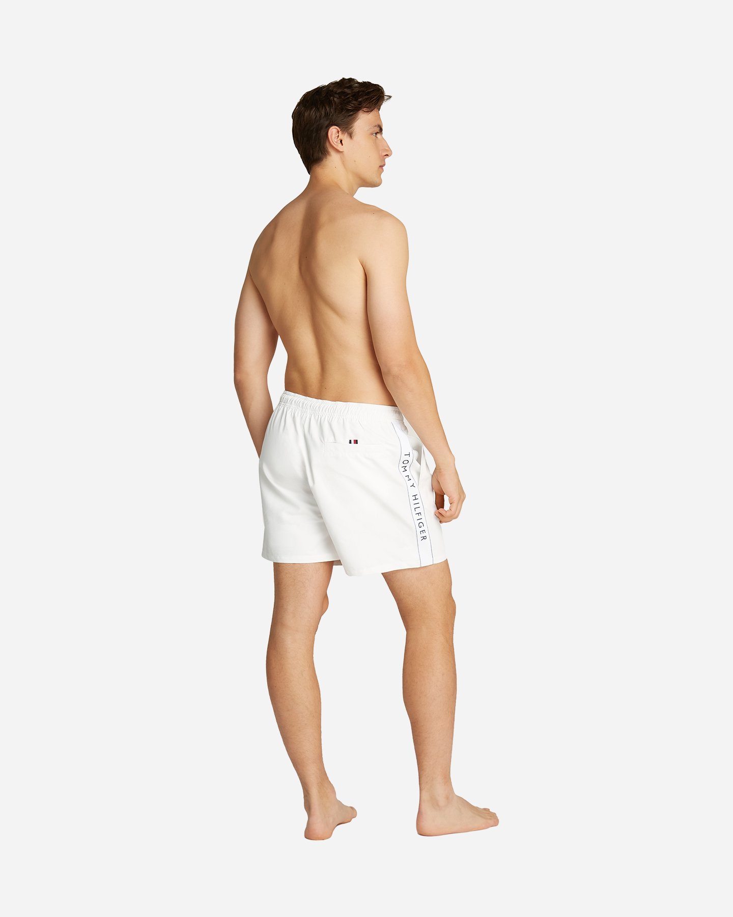 Boxer mare TOMMY HILFIGER BOXER LOGO EMBROIDERED M - Bianco - 3 | Cisalfa Sport