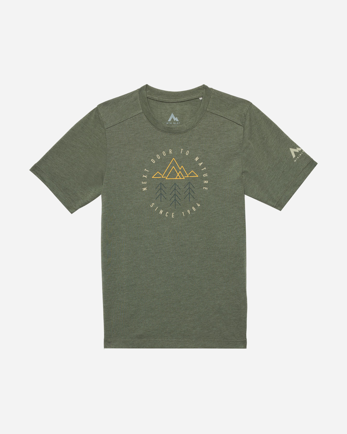 T-shirt MCKINLEY ELLIS II JR - Verde - 0 | Cisalfa Sport