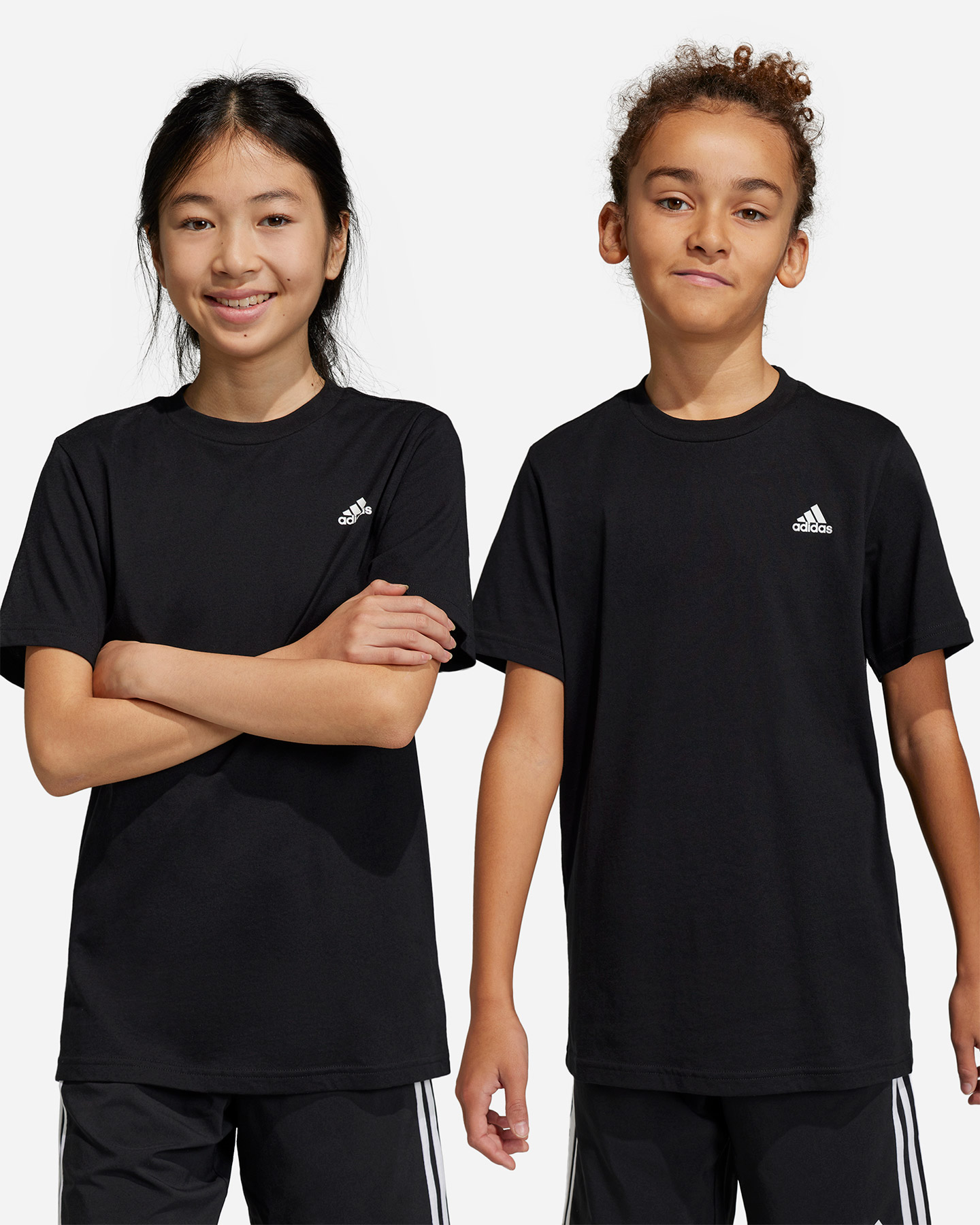 T-shirt ADIDAS SMALL LOGO JR - Nero - 2 | Cisalfa Sport