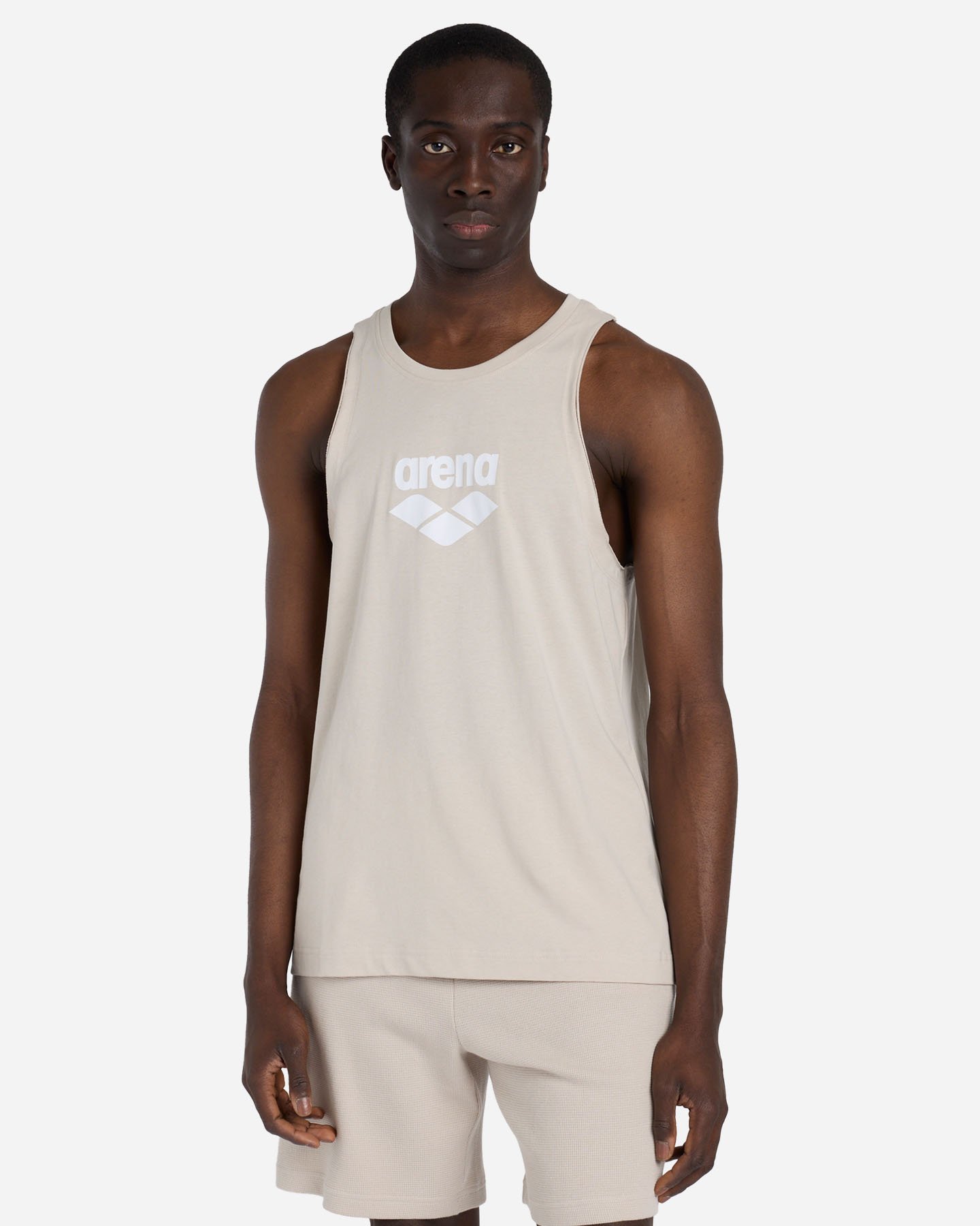 Canotta ARENA ATHLETIC ESSENTIAL M - Beige - 1 | Cisalfa Sport