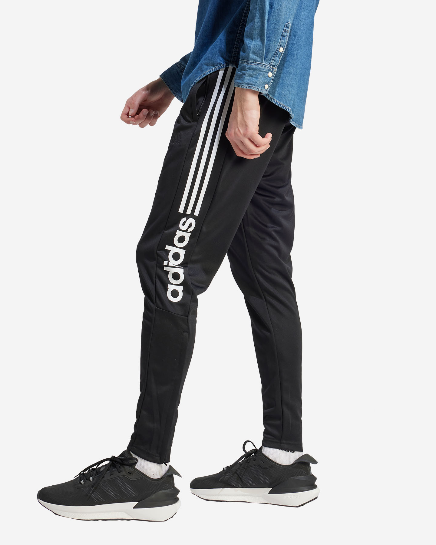 Pantalone ADIDAS 3 STRIPES LOGO M - Nero - 3 | Cisalfa Sport