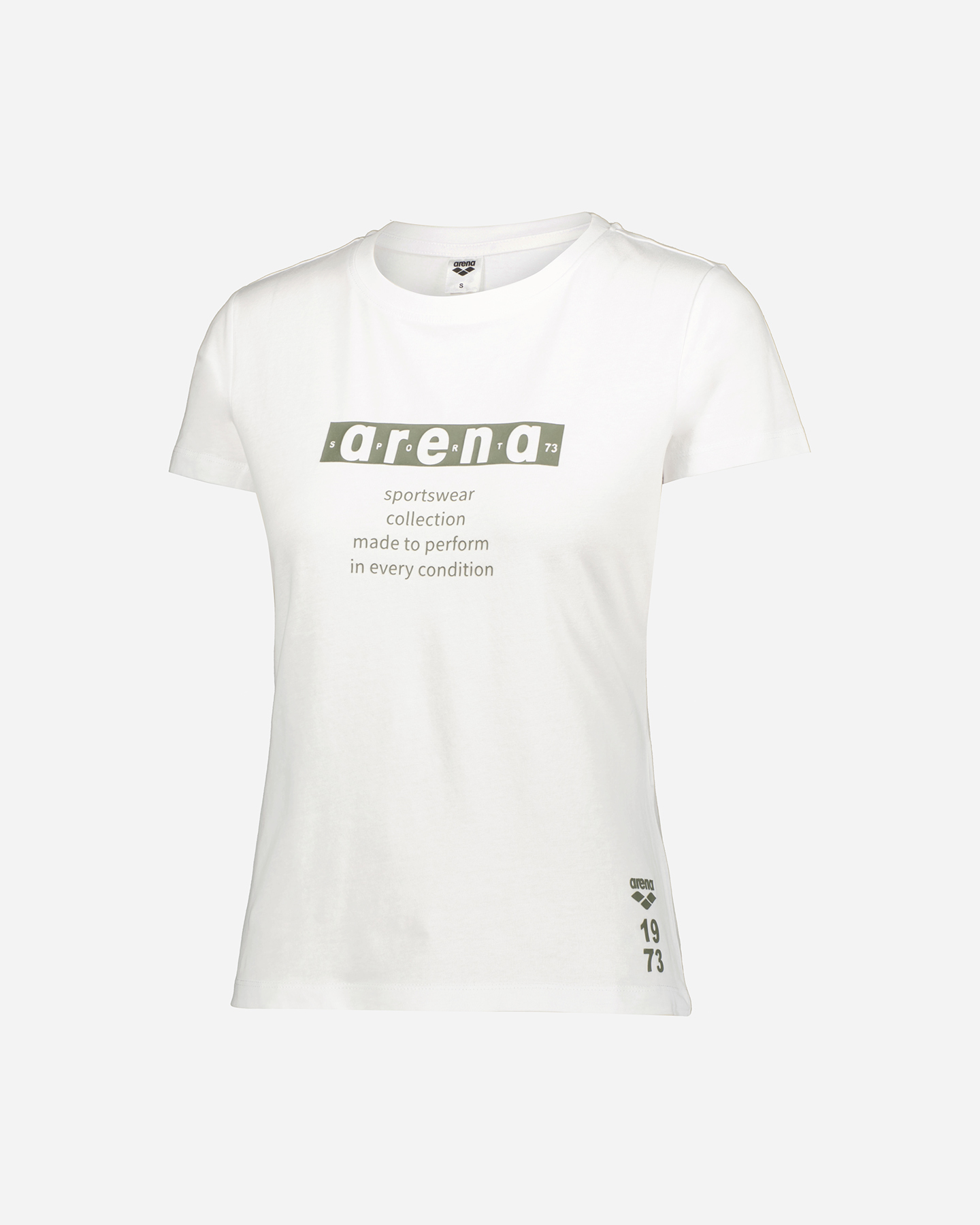 T-shirt ARENA BASIC ATHLETICS W - Bianco - 5 | Cisalfa Sport