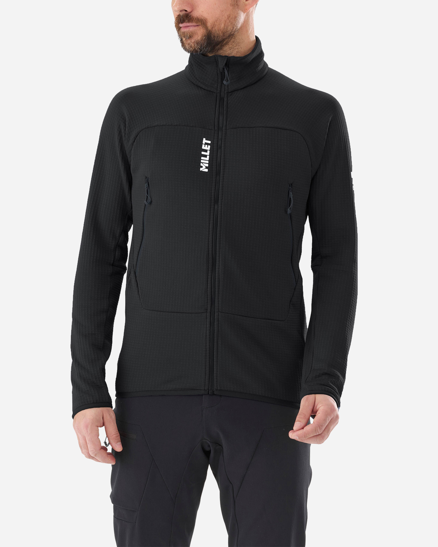 Pile MILLET FUSION GRID M - Nero - 1 | Cisalfa Sport