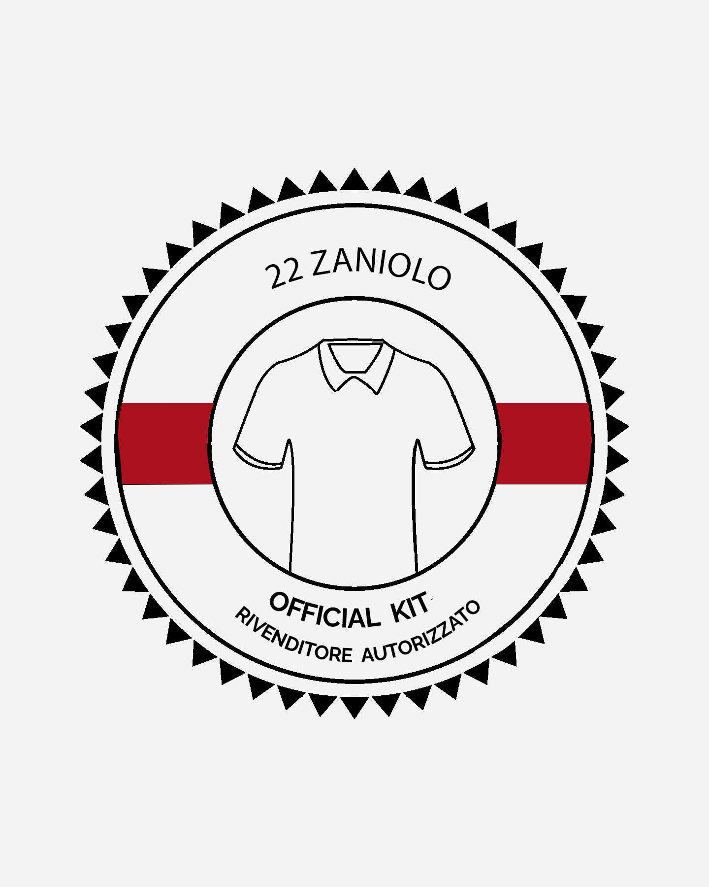Patch calcio DEKOGRAPHICS STAMPA ZANIOLO AWAY 22-23  - Color mix - 1 | Cisalfa Sport