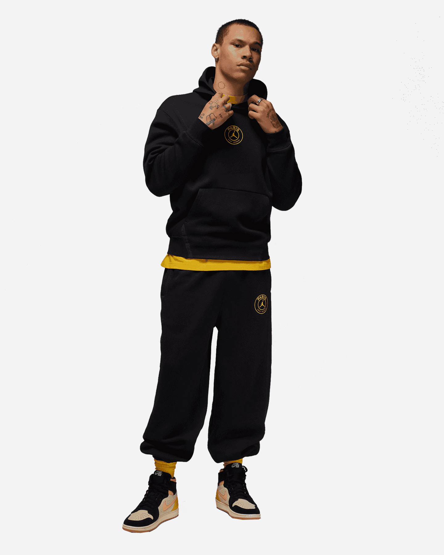 Felpa NIKE JORDAN PARIS SAINT GERMAIN M - Nero - 5 | Cisalfa Sport