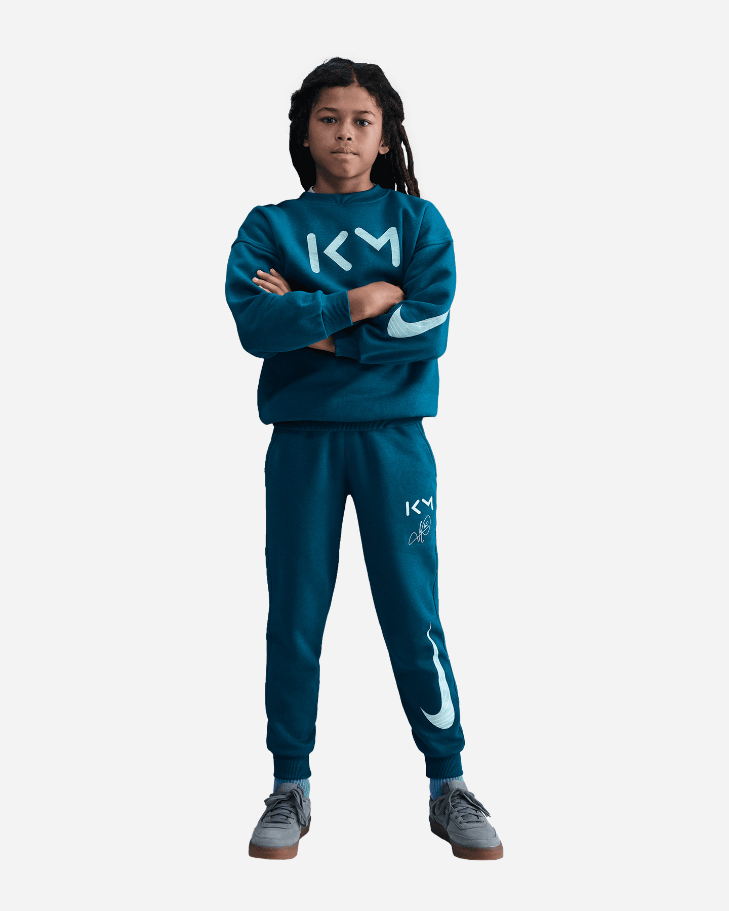 Pantaloncini calcio NIKE CLUB FLEECE KYLIAN MBAPPE JR - Color mix - 1 | Cisalfa Sport