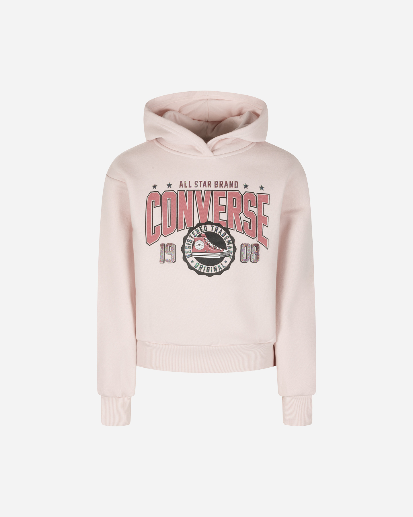 Felpa CONVERSE VARSITY JR - Rosa - 0 | Cisalfa Sport