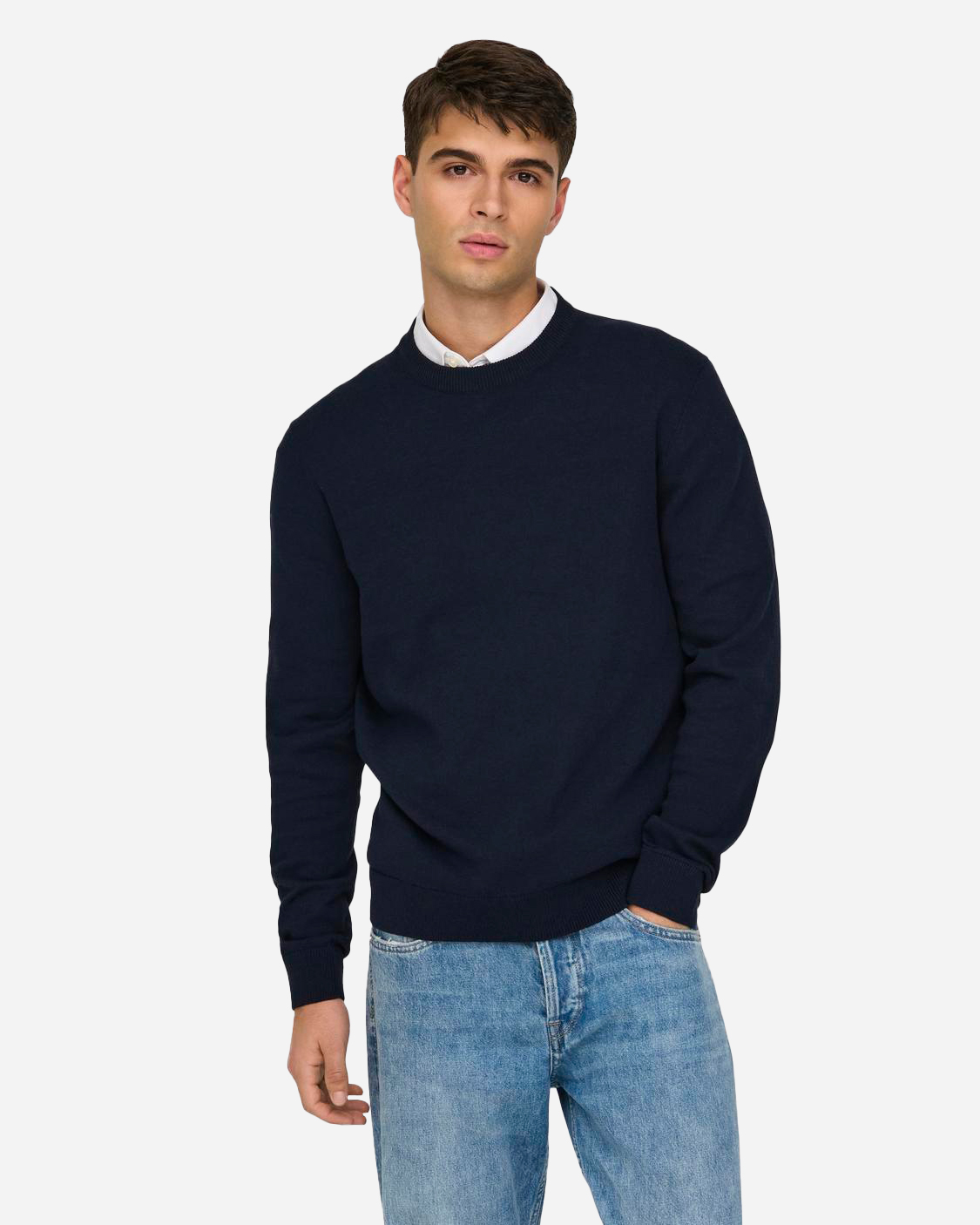 Maglione ONLY & SONS REX LIFE M - Blu - 2 | Cisalfa Sport