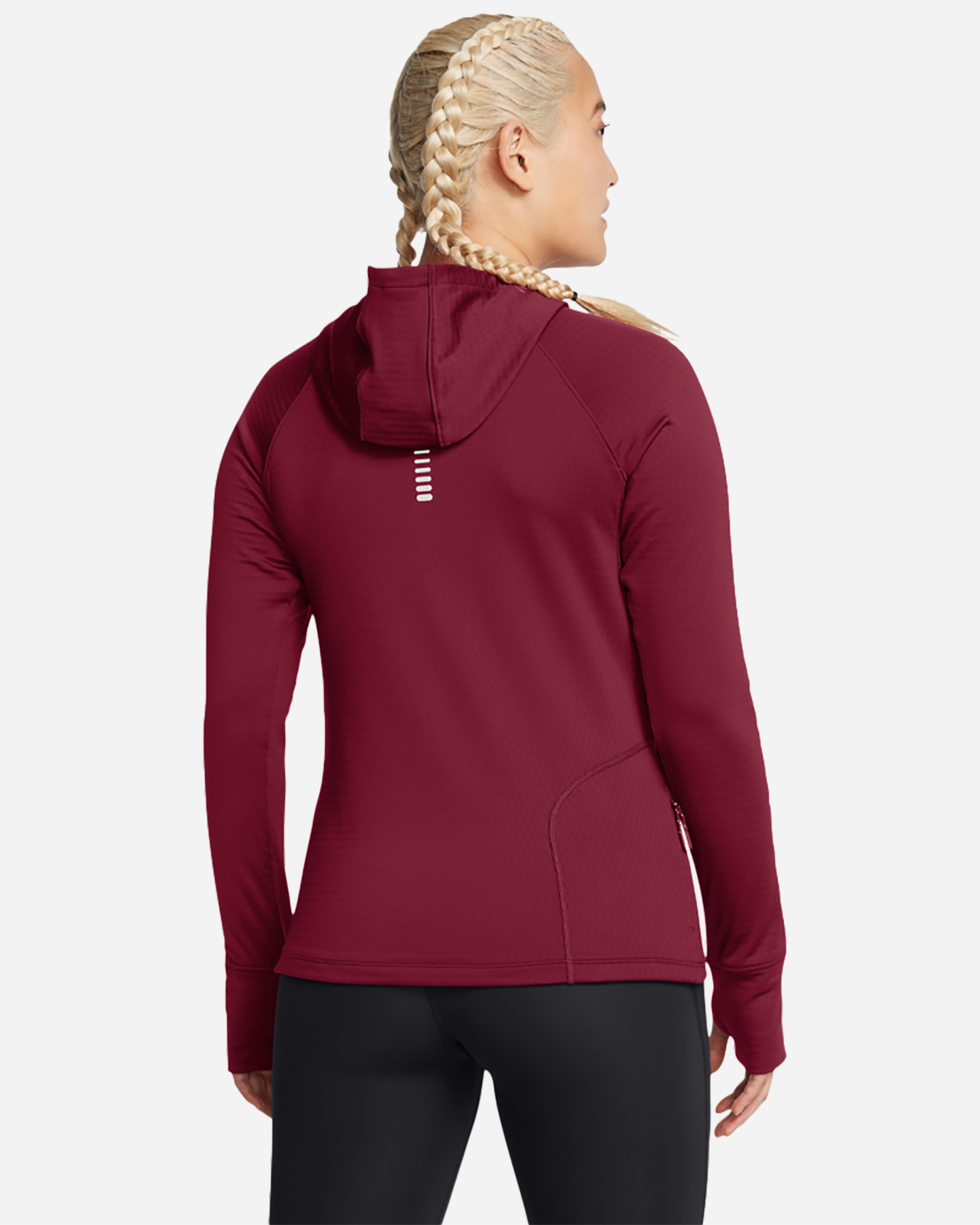 Maglia running UNDER ARMOUR LAUNCH COLD WEATHER BALACLAVA W - Rosso - 1 | Cisalfa Sport
