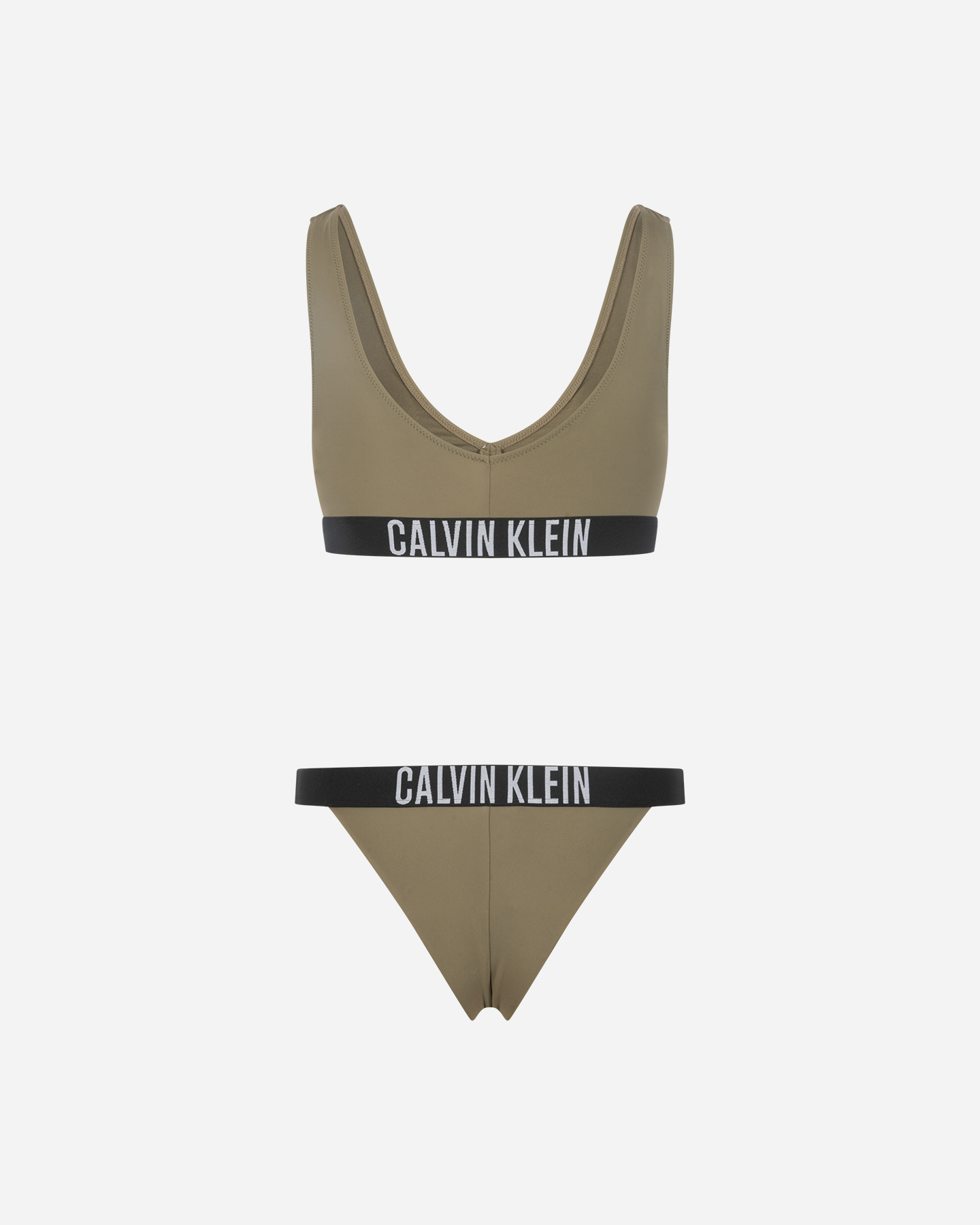 Bikini CALVIN KLEIN JEANS BRALETTE ELASTIC W - Verde - 1 | Cisalfa Sport
