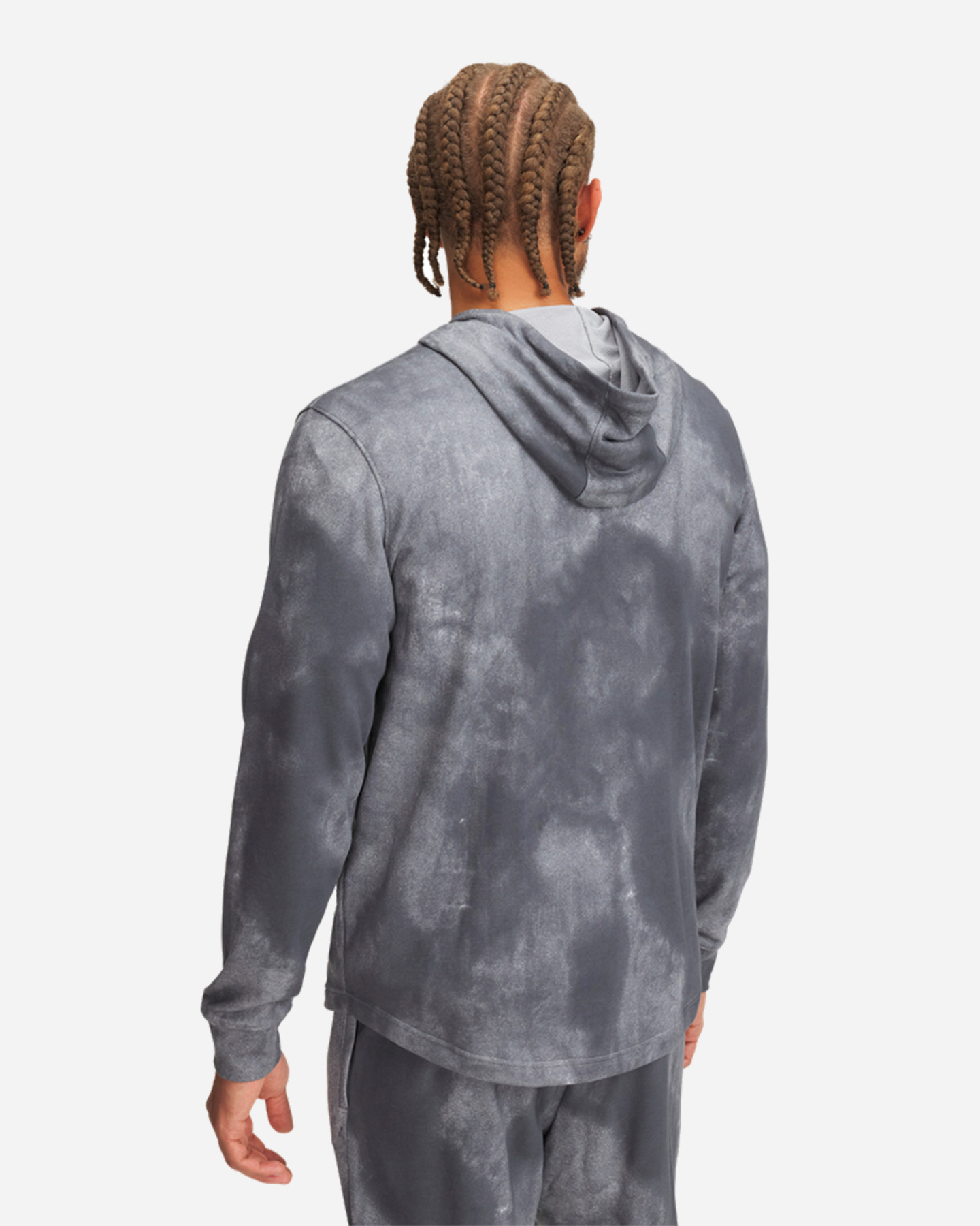 Felpa UNDER ARMOUR RIVAL TERRY PRINTED M - Grigio - 1 | Cisalfa Sport