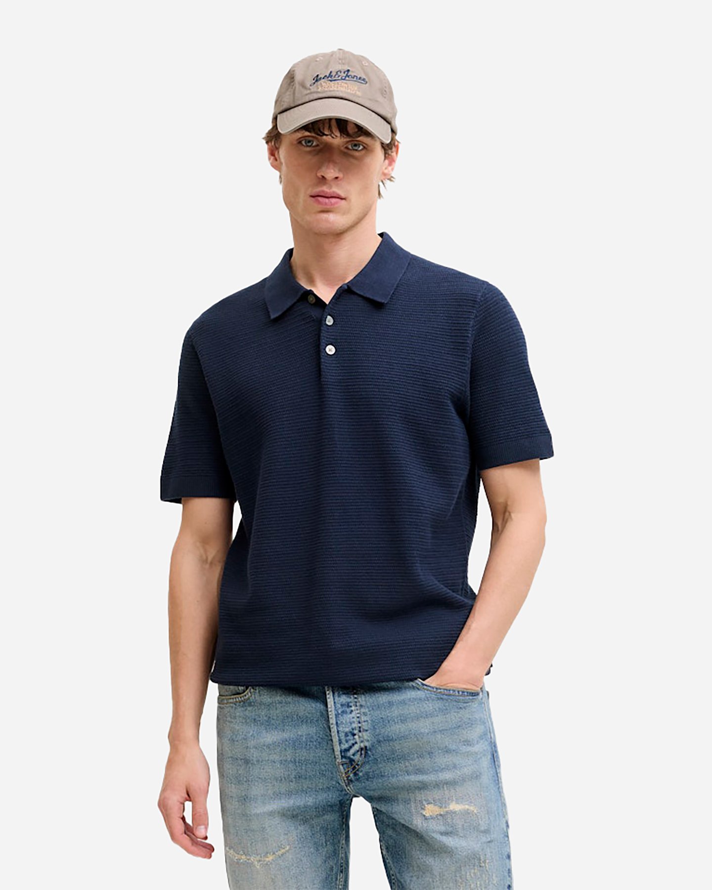 Polo JACK & JONES RILEY M - Blu - 1 | Cisalfa Sport