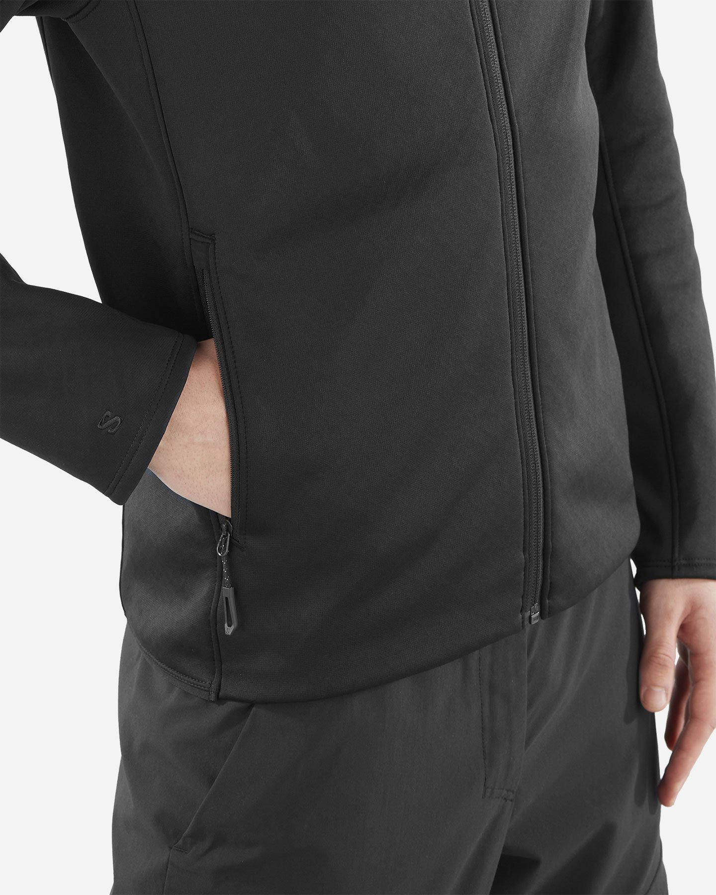 Pile SALOMON OUTLINE WARM M - Nero - 2 | Cisalfa Sport