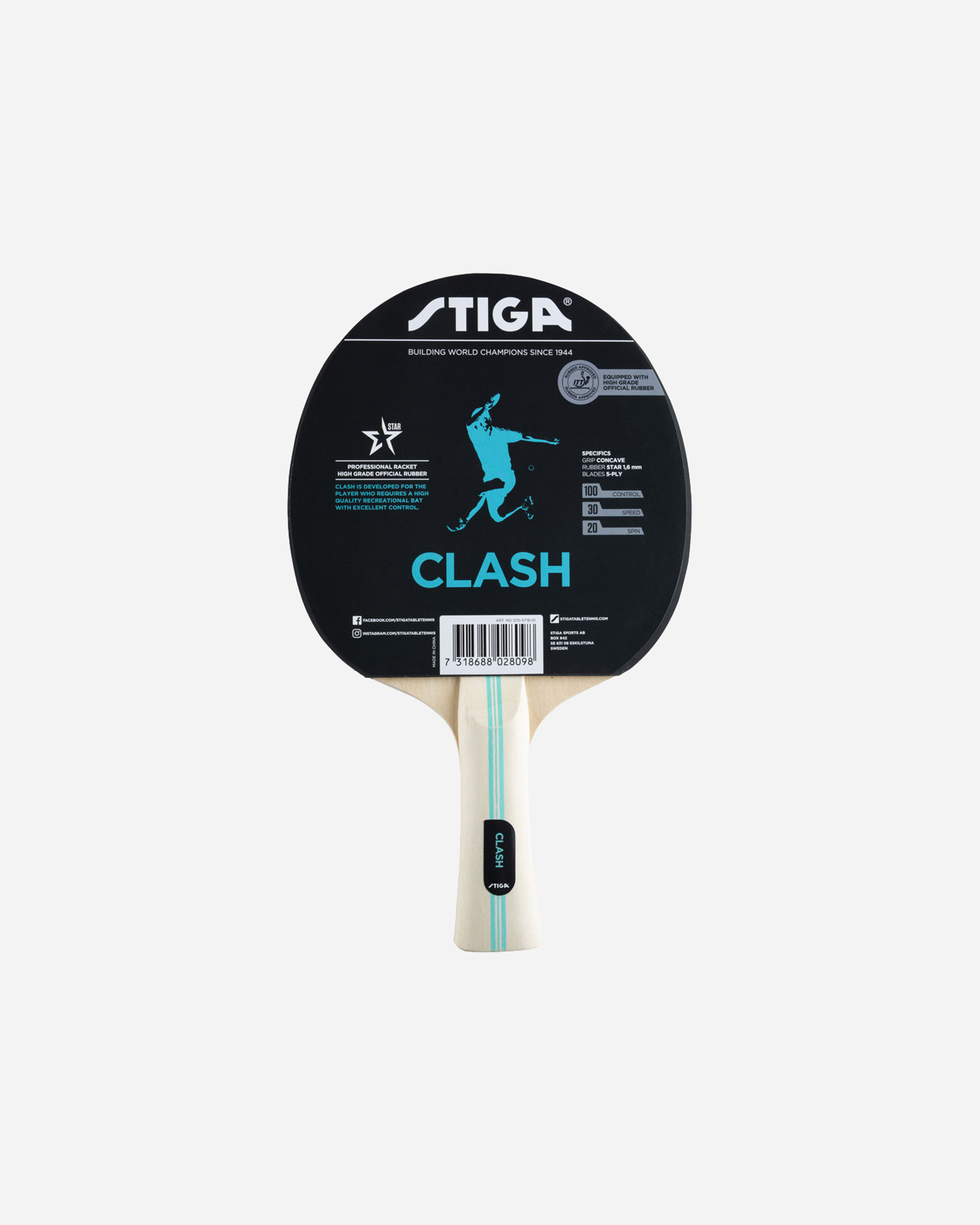 Accessorio ping pong STIGA CLASH  - Color mix - 2 | Cisalfa Sport