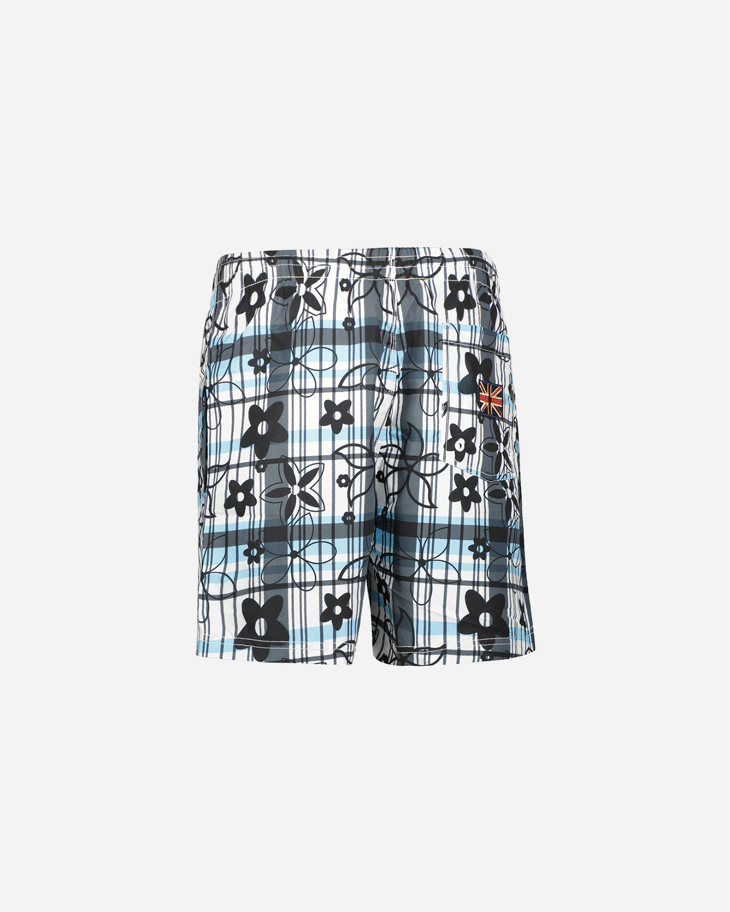 Boxer mare ADMIRAL LOGO RICAMATO SCACCHI M - Color mix - 2 | Cisalfa Sport