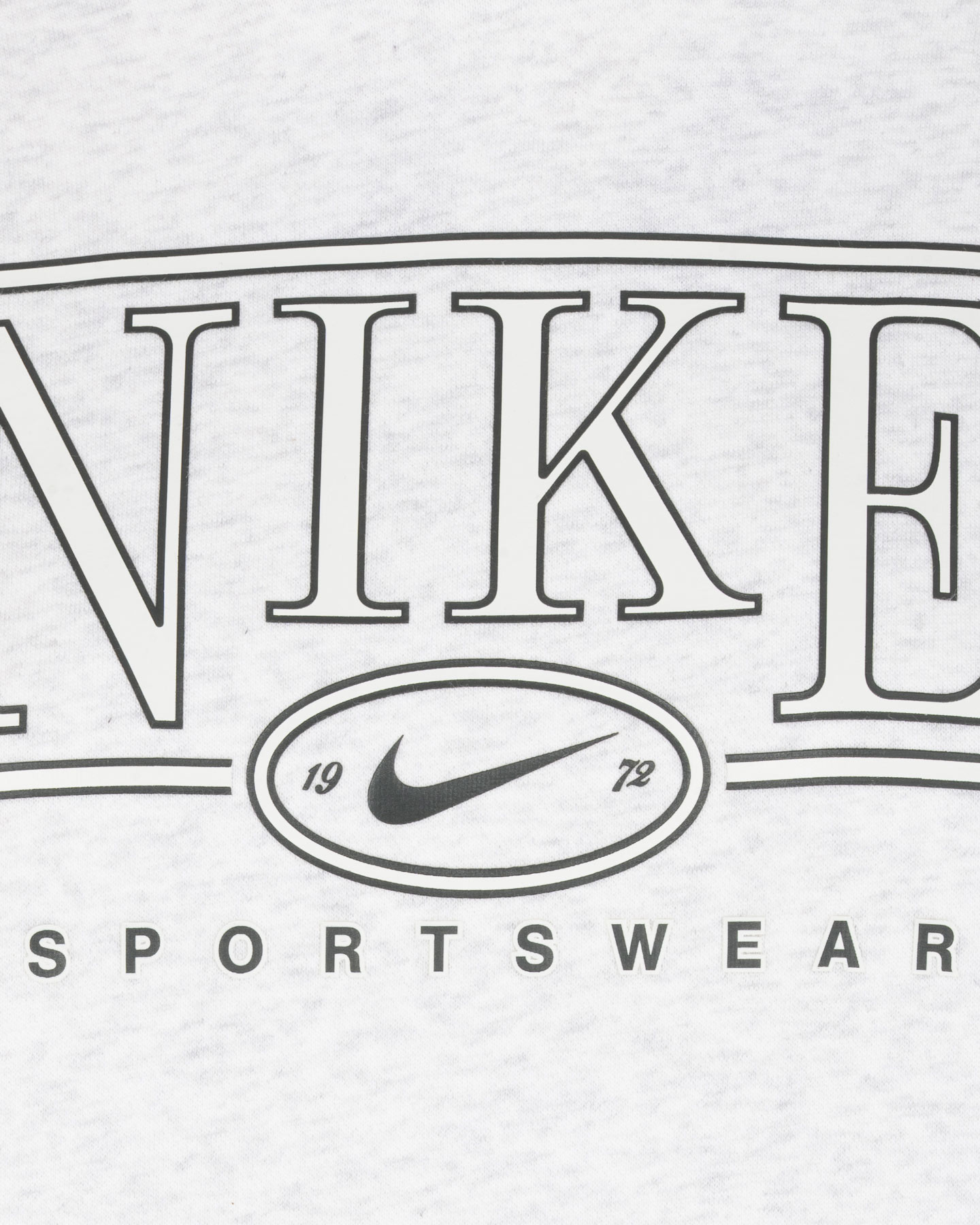 Felpa NIKE CLUB BIG LOGO W - Grigio - 2 | Cisalfa Sport