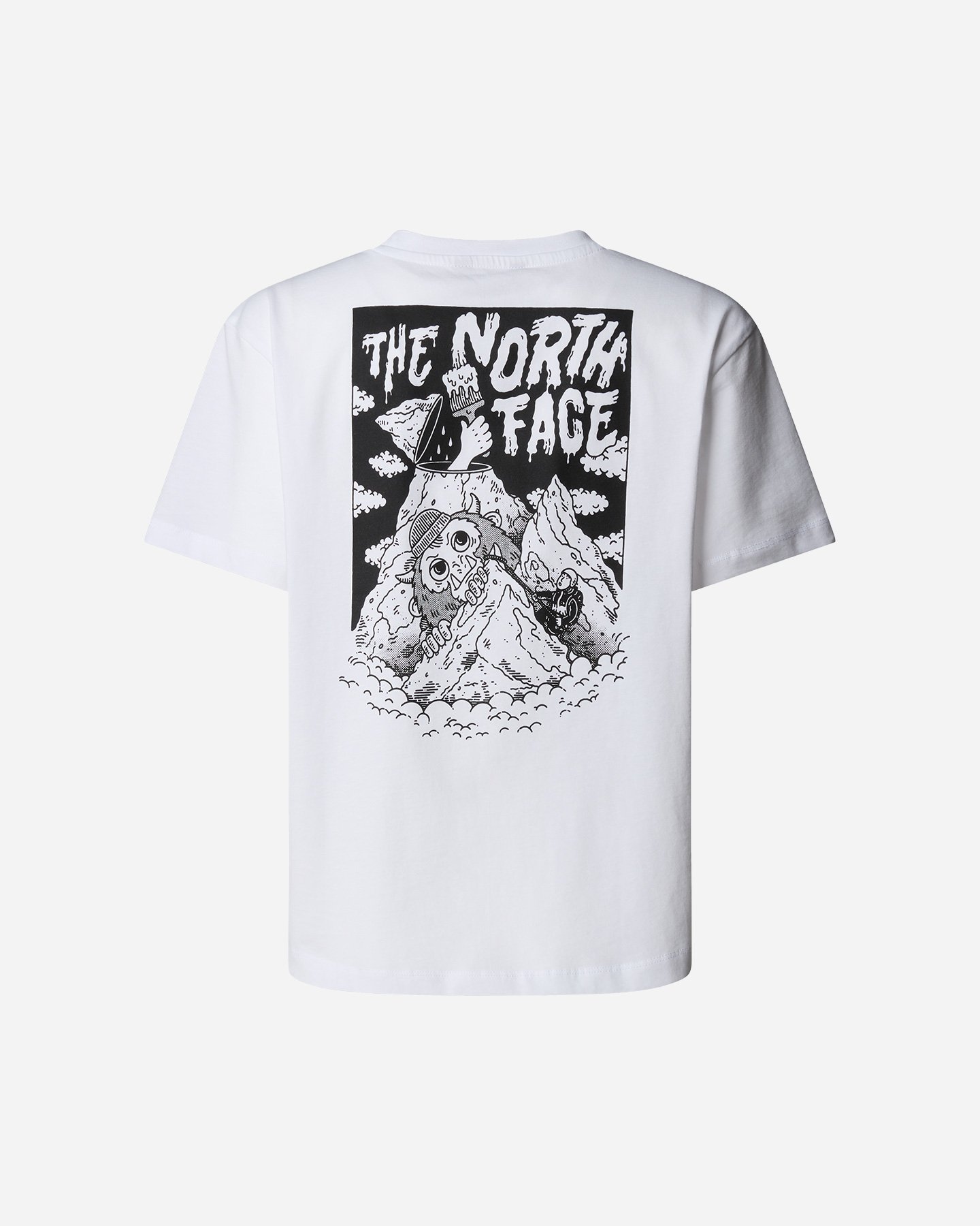 T-shirt THE NORTH FACE POCKET JR - Bianco - 1 | Cisalfa Sport
