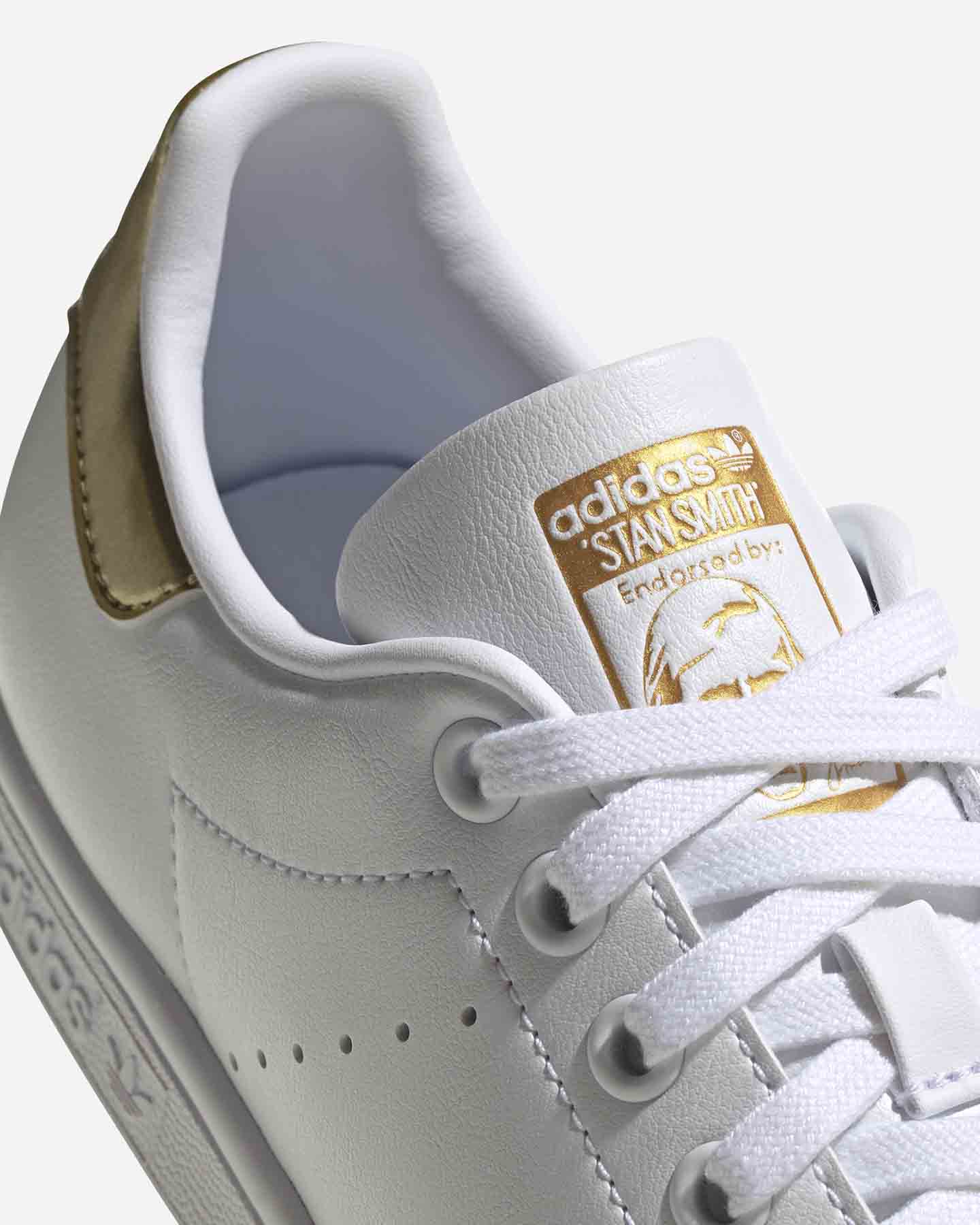 Scarpe sneakers ADIDAS STAN SMITH W - Bianco - 3 | Cisalfa Sport