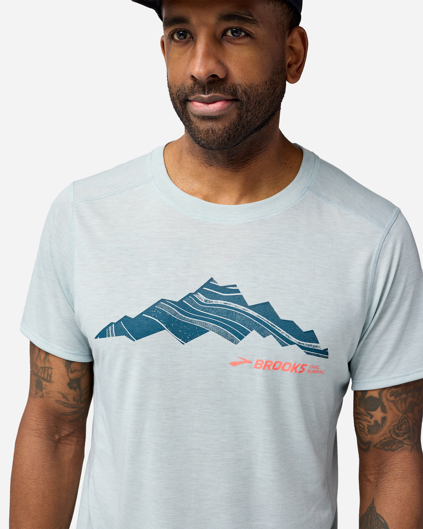 T-shirt running BROOKS DISTANCE 3.0 M - Color mix - 3 | Cisalfa Sport