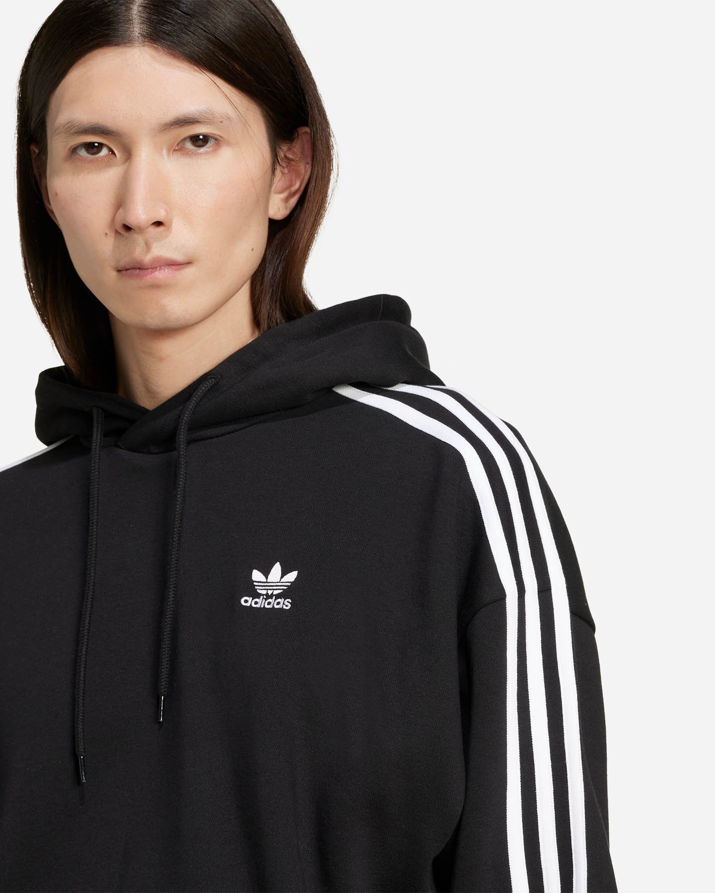 Felpa ADIDAS ORIGINALS BAGGY M - Nero - 5 | Cisalfa Sport