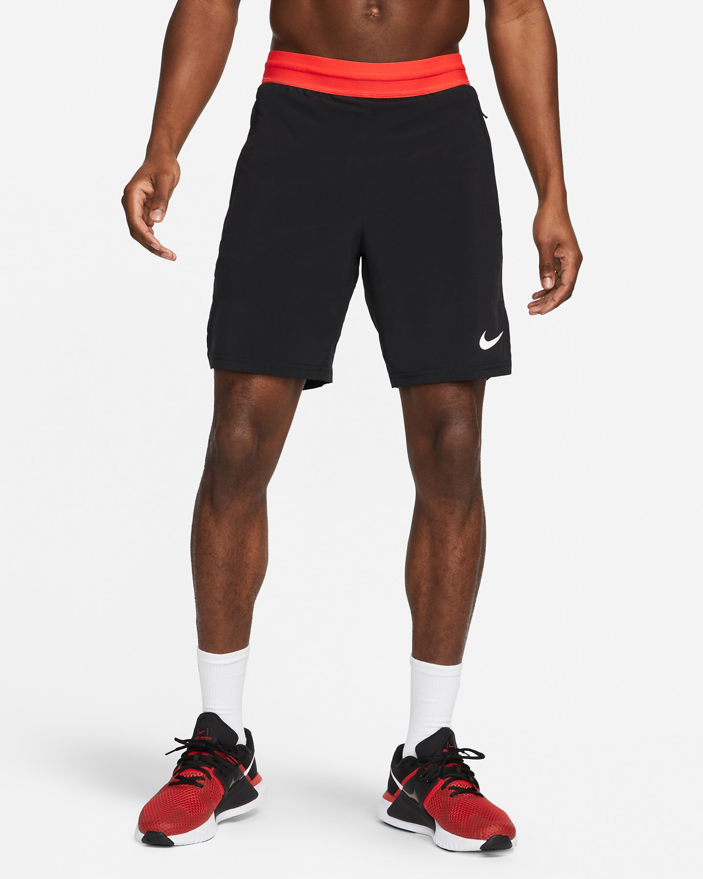 Pantalone training NIKE DRI FIT FLEX VENT MAX 8" M - 0 | Cisalfa Sport